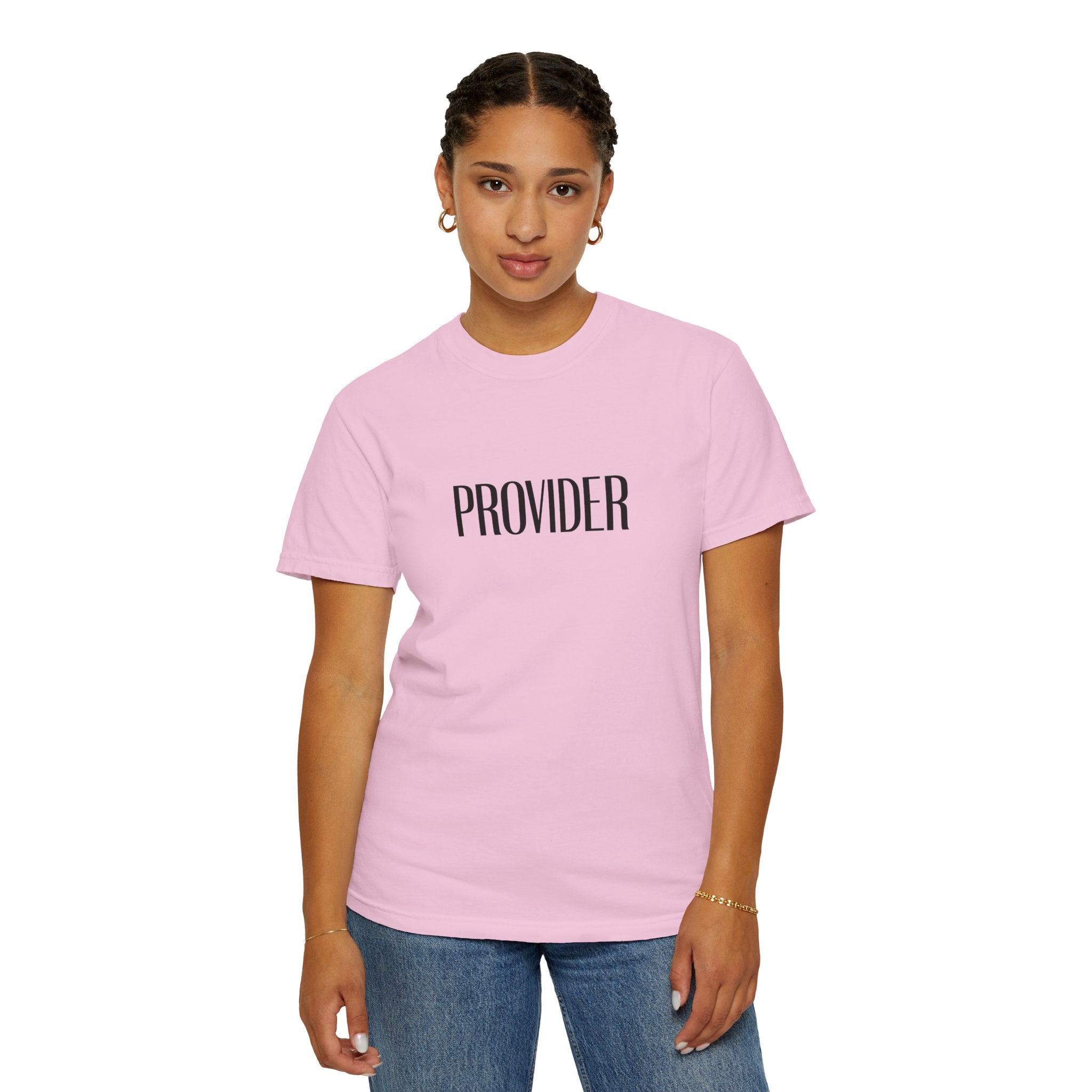 Provider Unisex Garment-Dyed T-shirt, Casual Tee