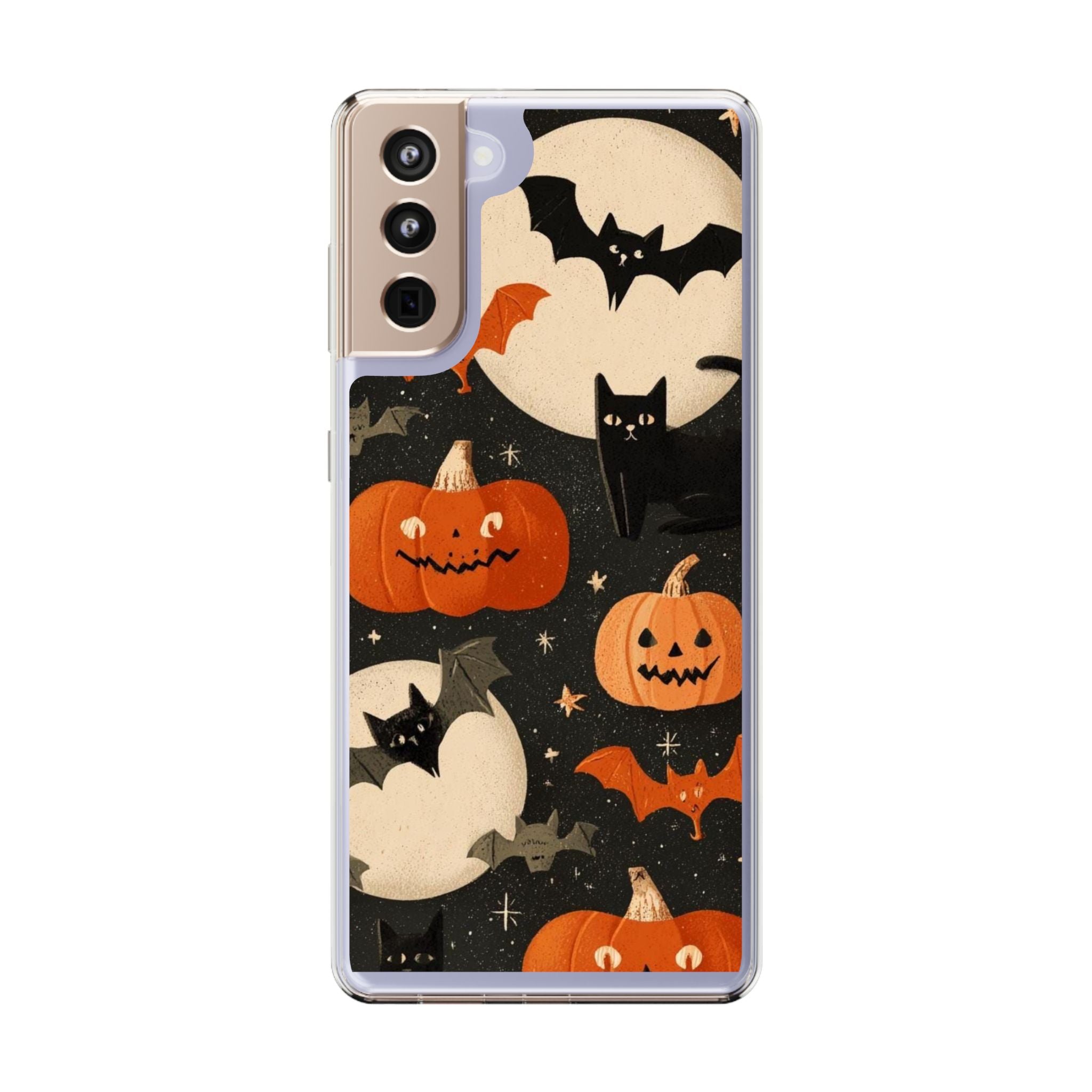 Halloween Clear Protective Case