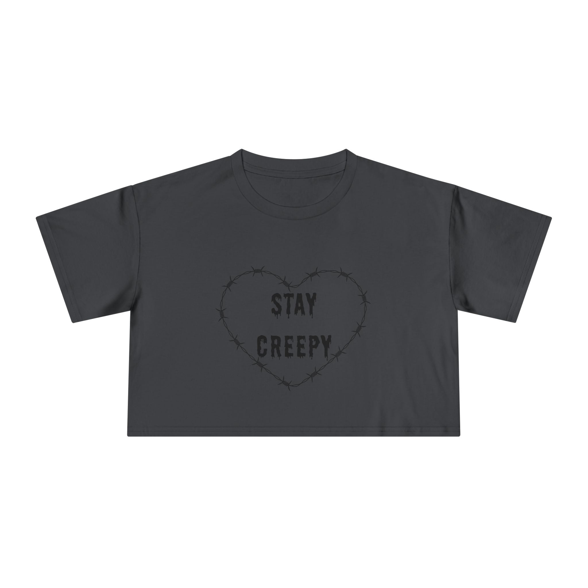 Stay Creepy Women's Crop Tee