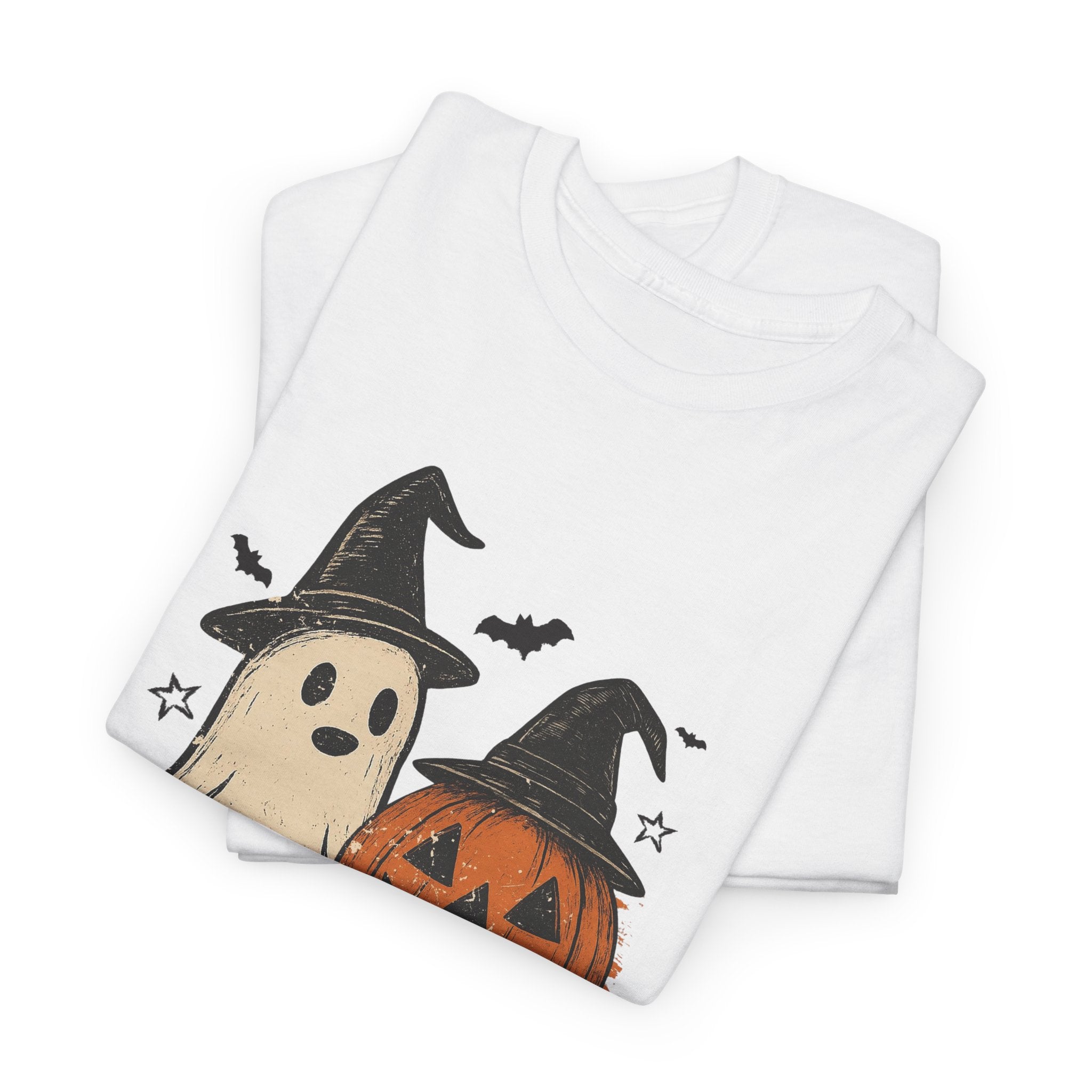 Halloween Ghost & Pumpkin Tee