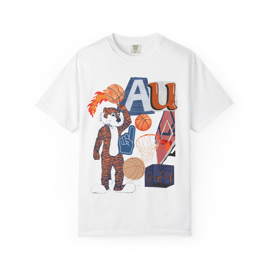 Vintage-Inspired Basketball T-Shirt for Sports Fans