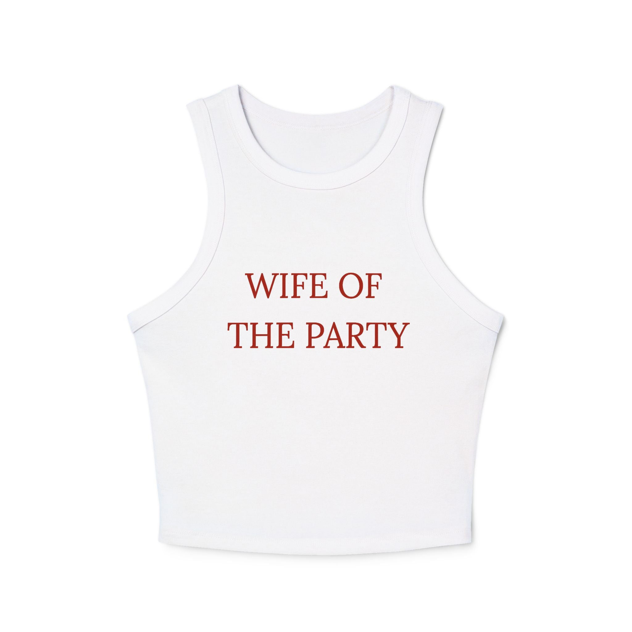 Wife of the Party Racer Tank Top