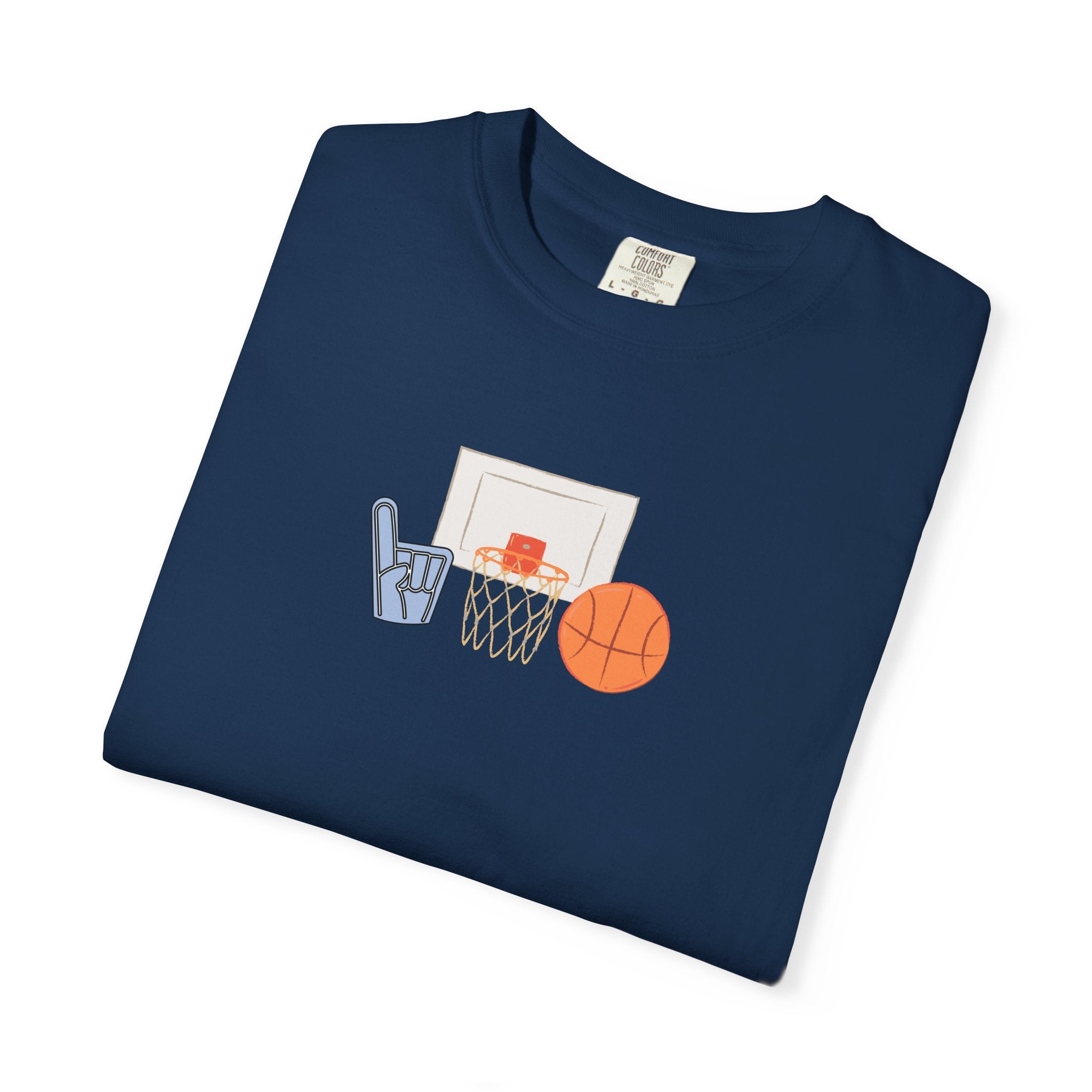 Basketball Fan Unisex Garment-Dyed T-Shirt