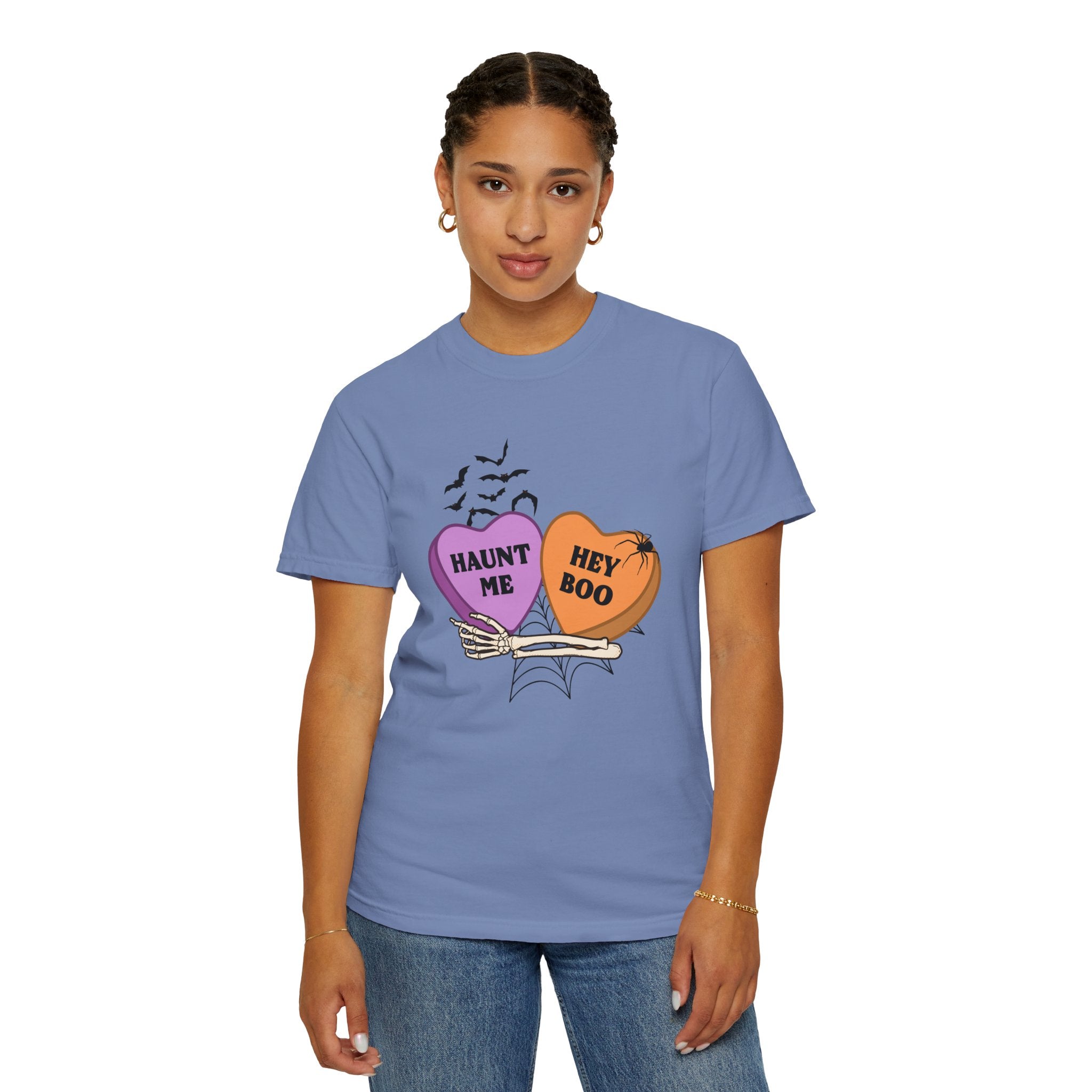 Comfort Color Halloween Candy Heart T-Shirt