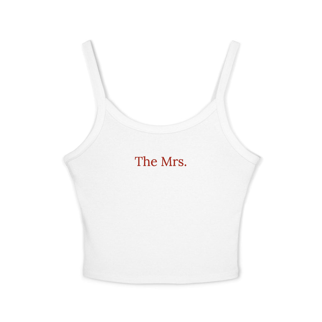 Mrs. Spaghetti Strap Tank Top