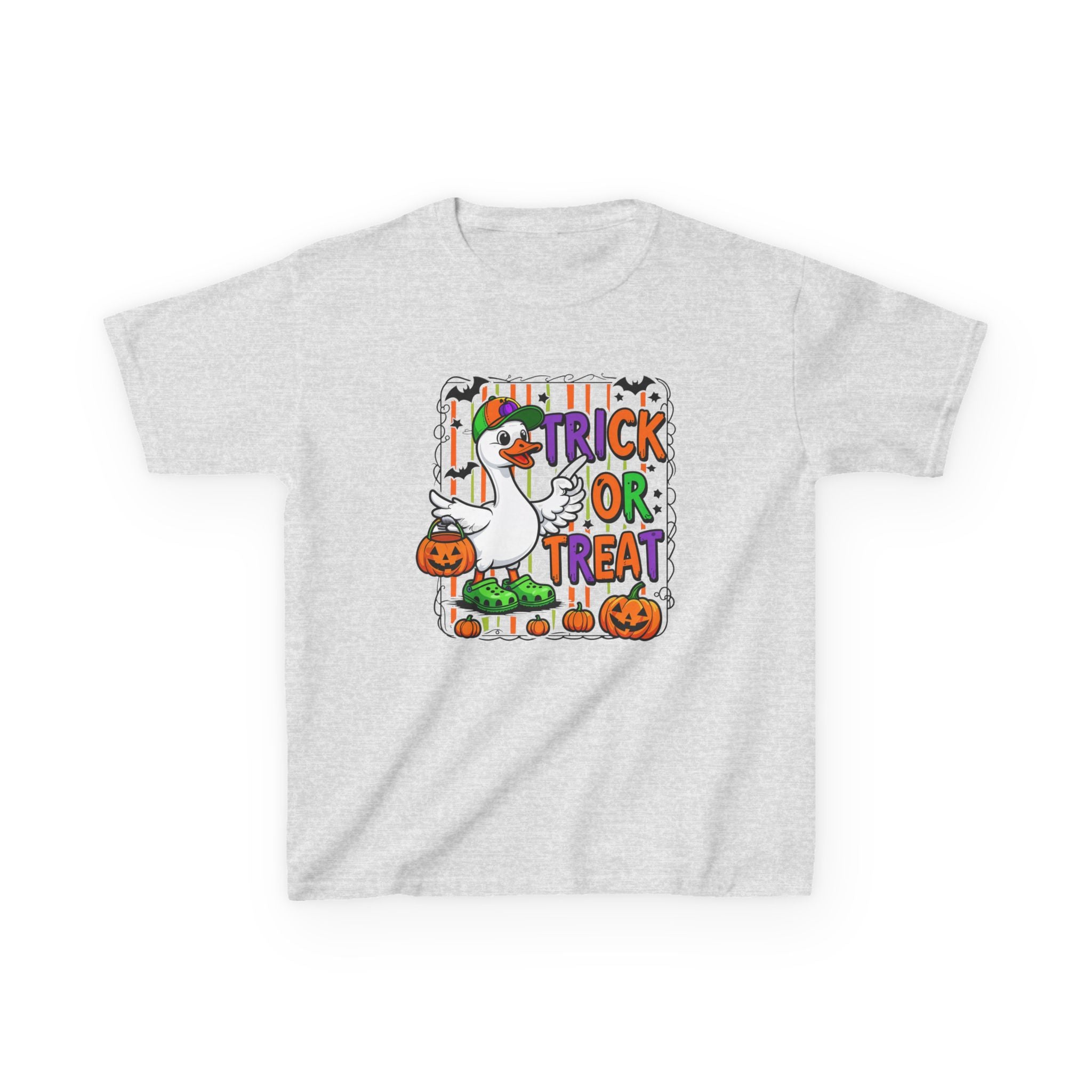 Boys Halloween Trick or Treat Goose Tee