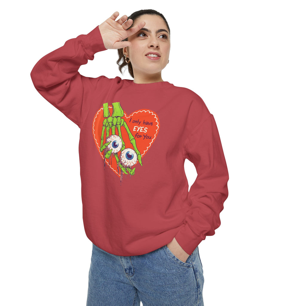 Zombie Hand Heart Sweatshirt