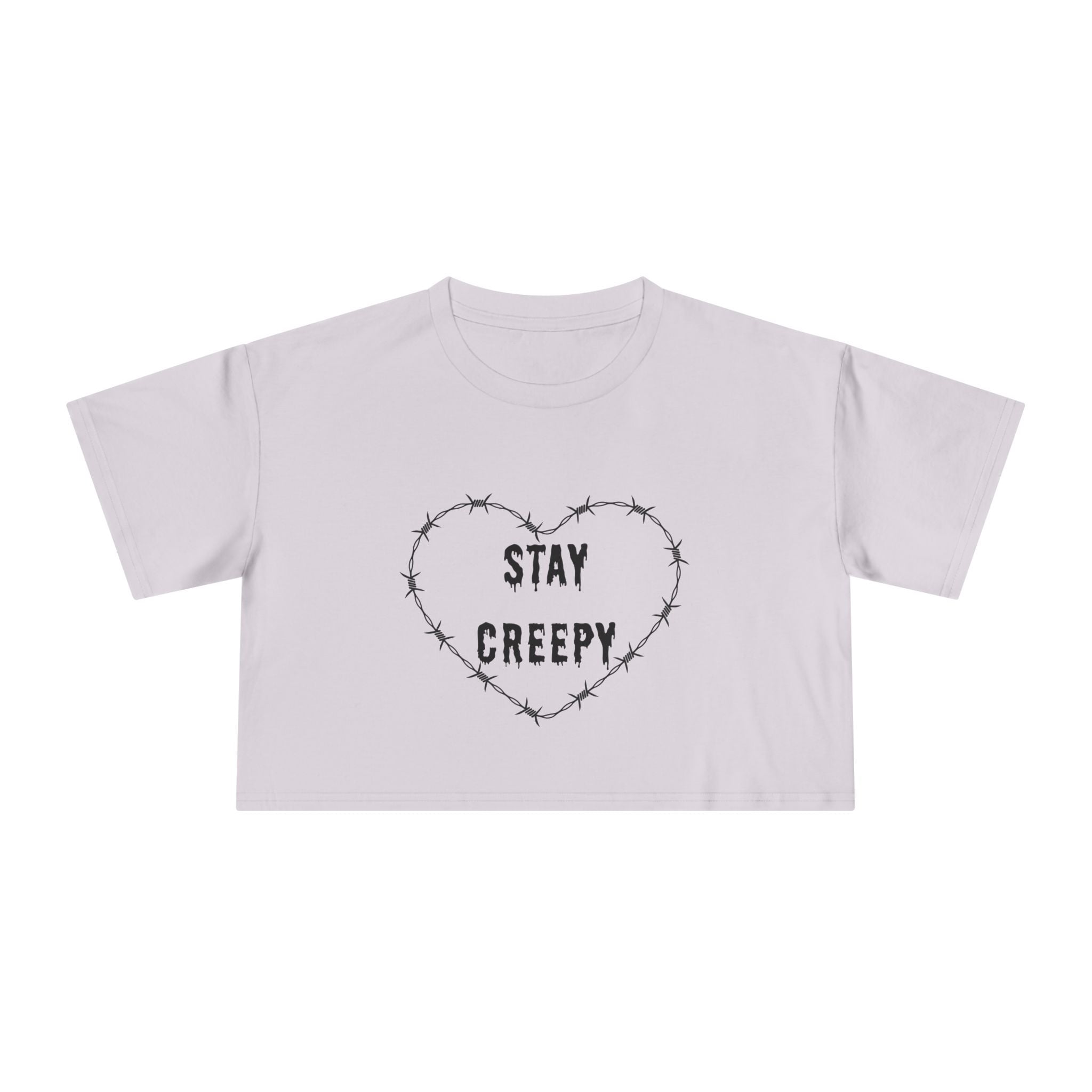 Stay Creepy Women's Crop Tee