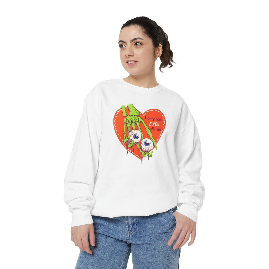 Zombie Hand Heart Sweatshirt