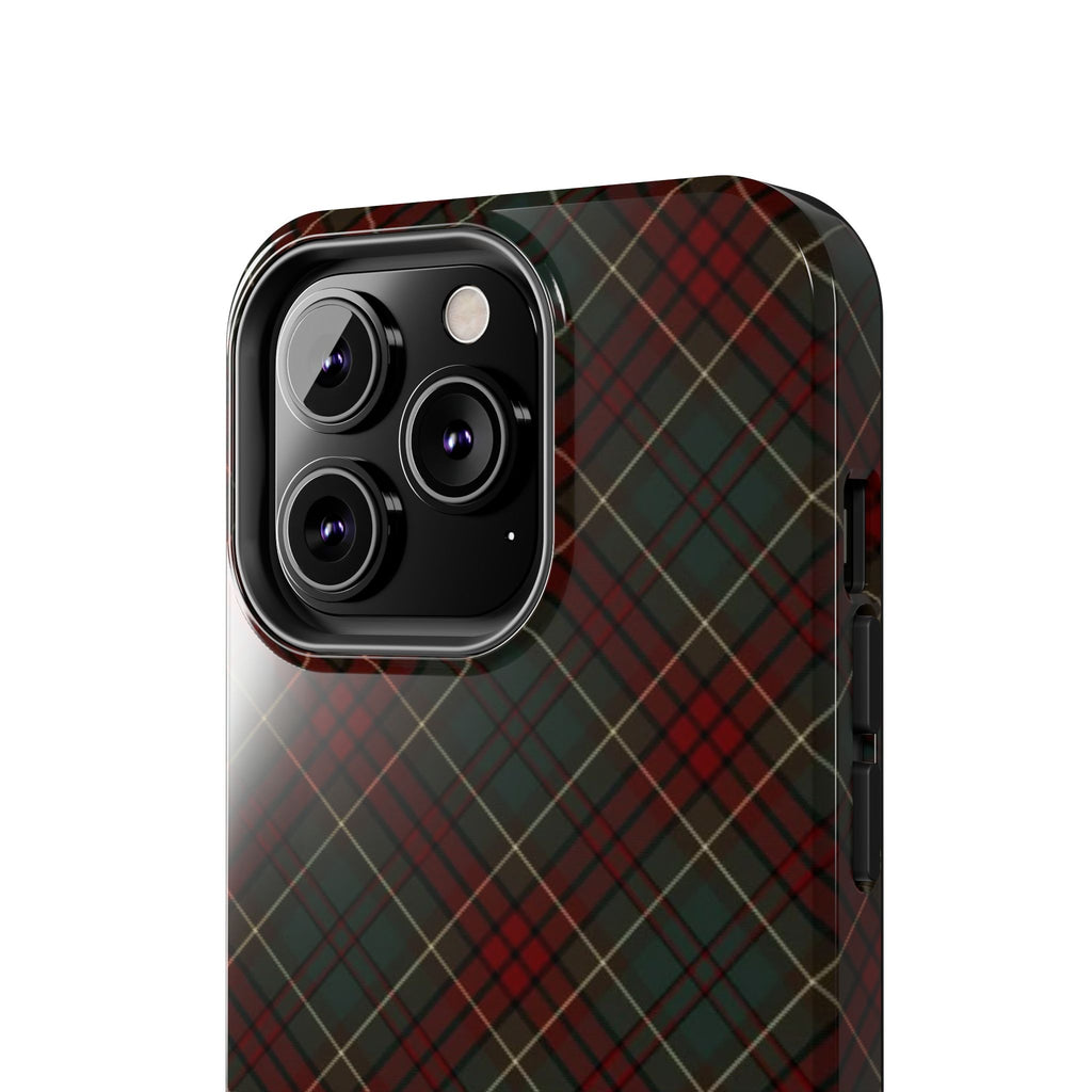 Christmas Plaid Pattern Tough Phone Case