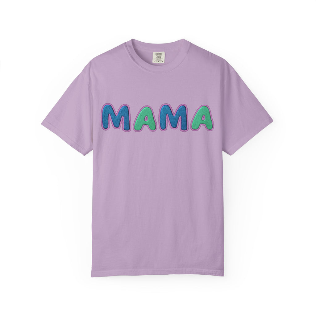 Mama T-Shirt, Garment-Dyed Top for Moms