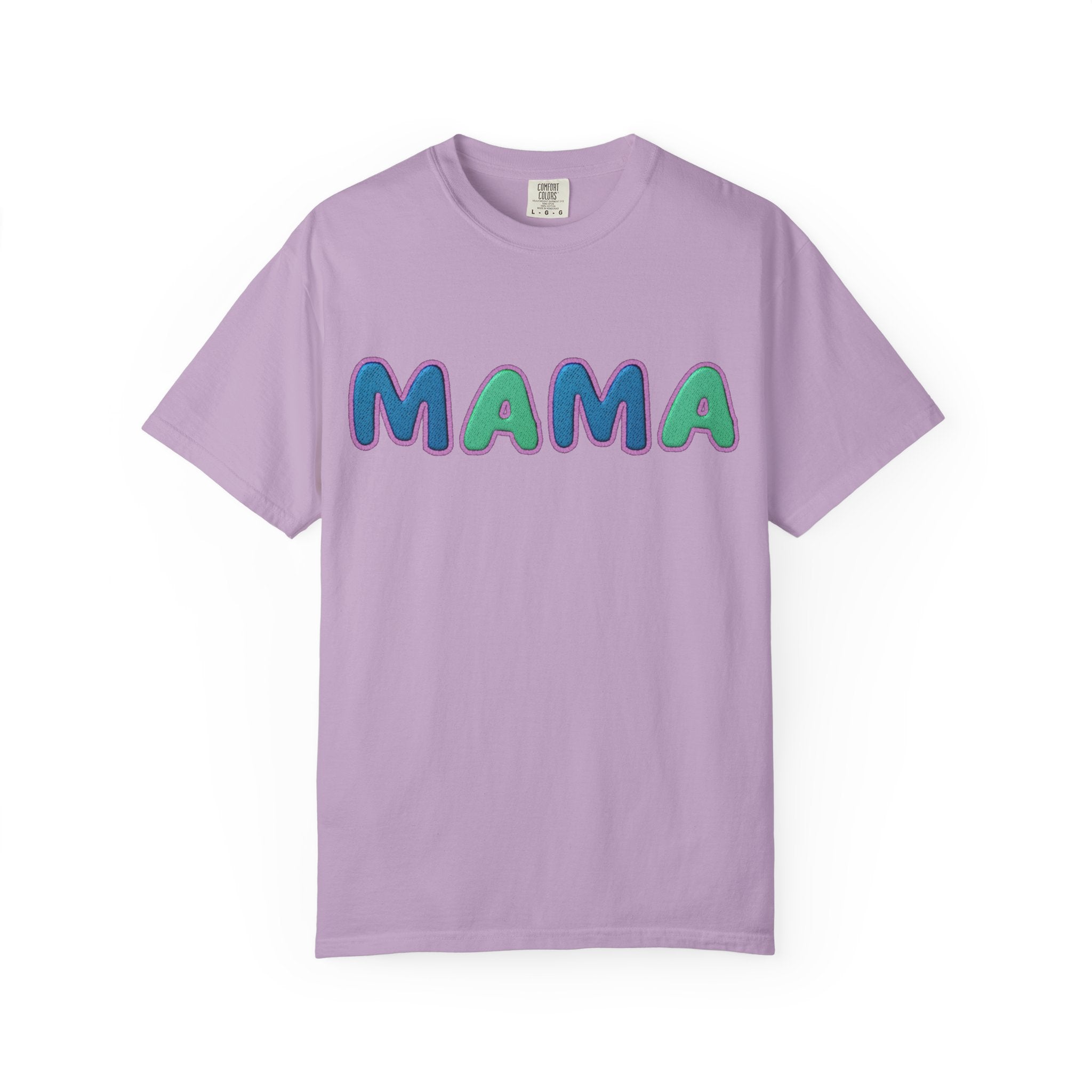 Mama T-Shirt, Garment-Dyed Top for Moms