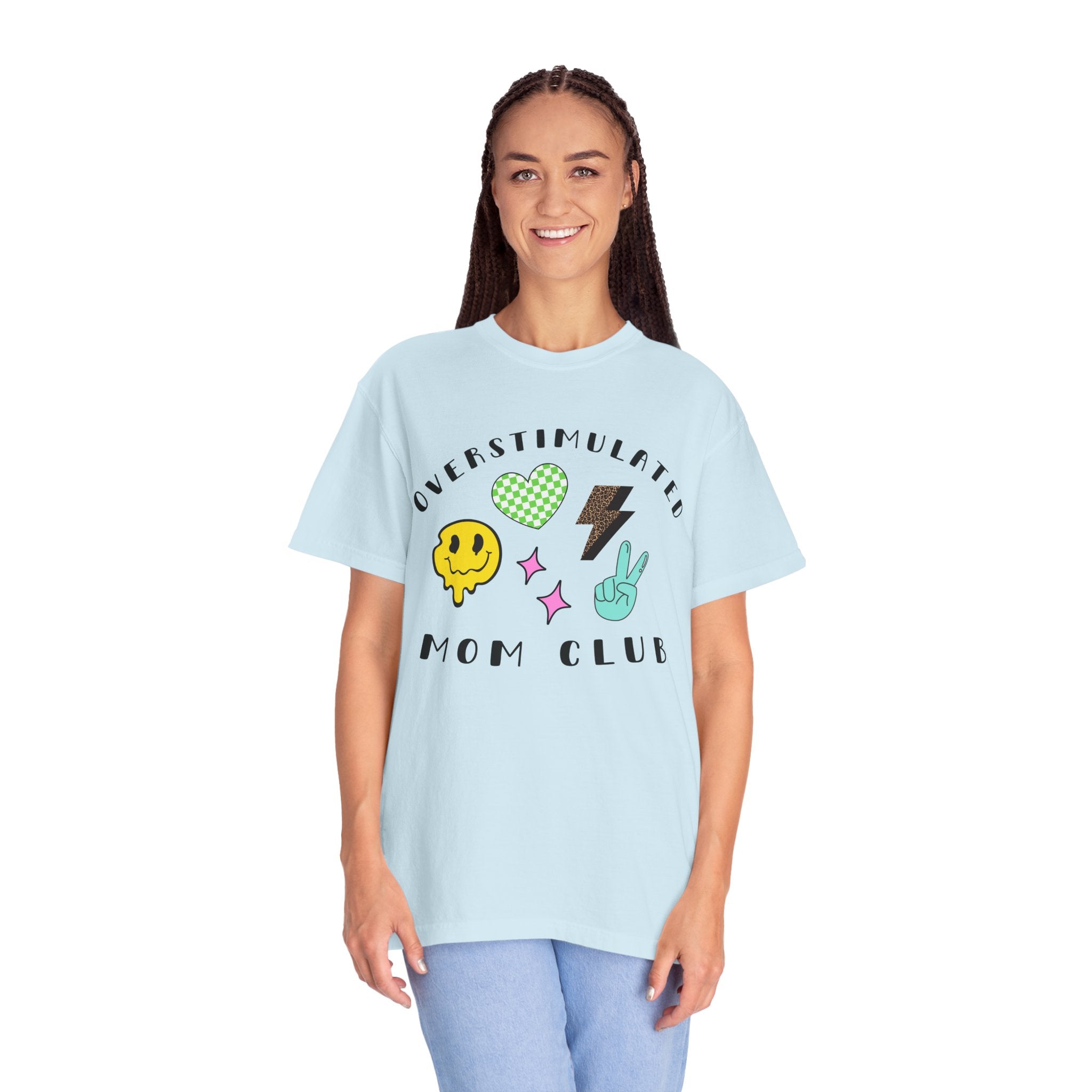 Overstimulated Mom Club T-Shirt
