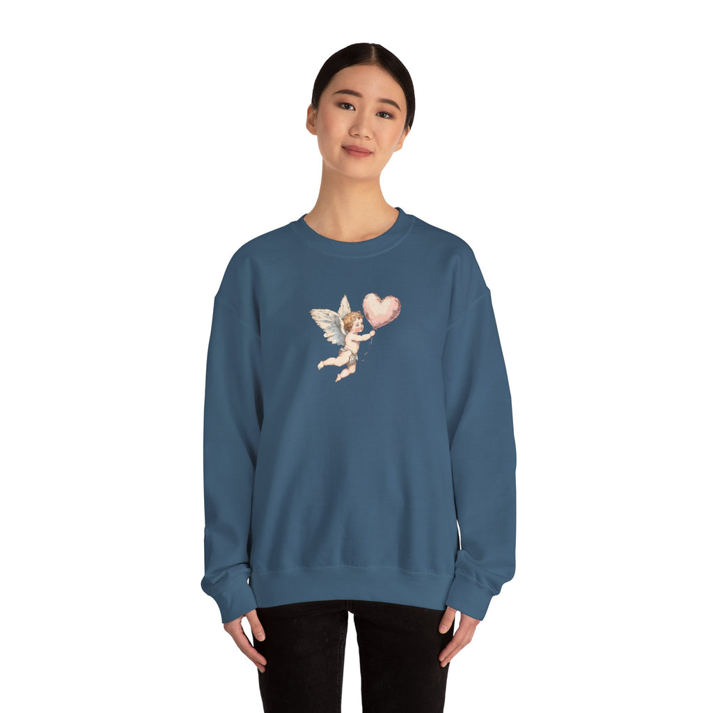 Cherub Heart Crewneck Sweatshirt