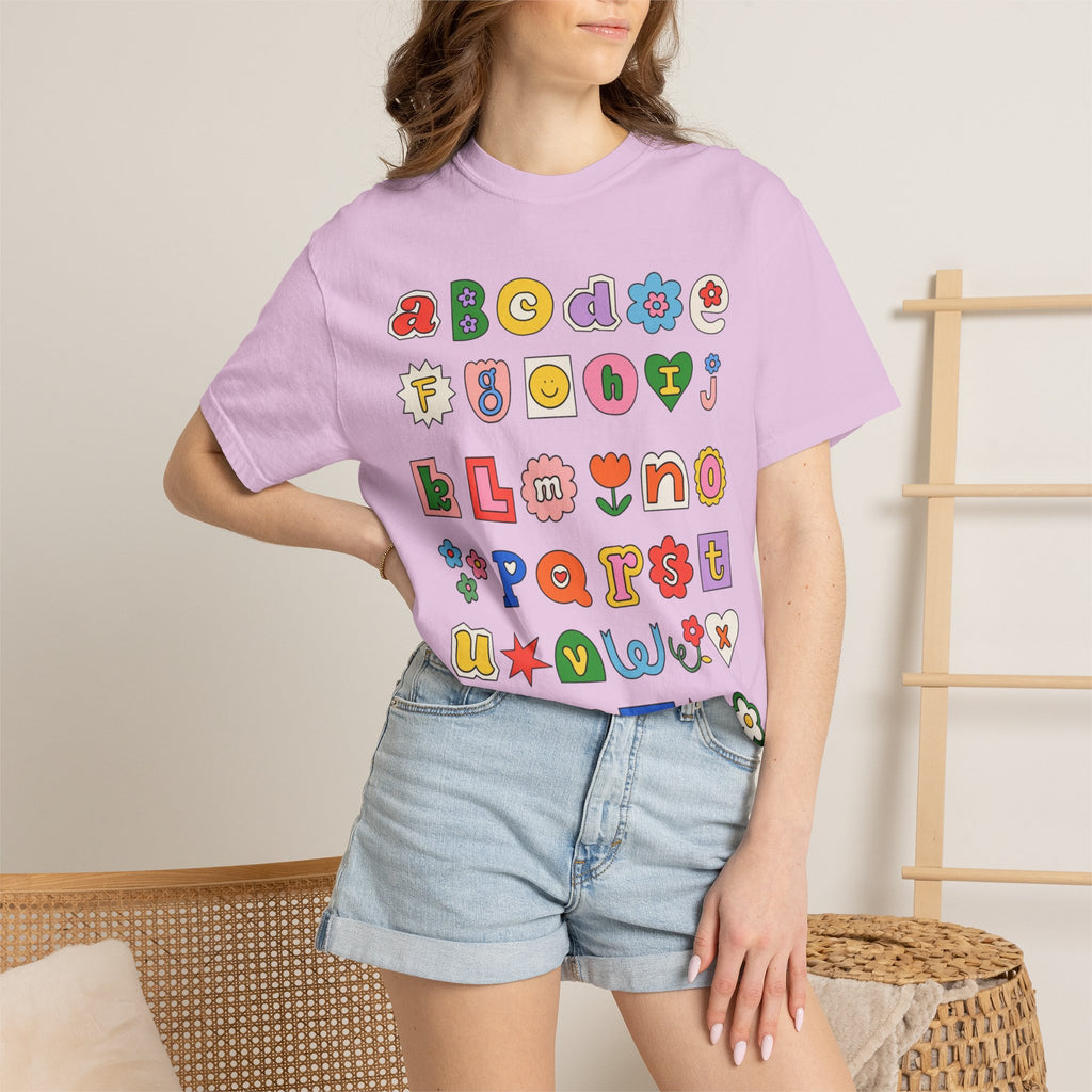 Preppy Alphabet Tee