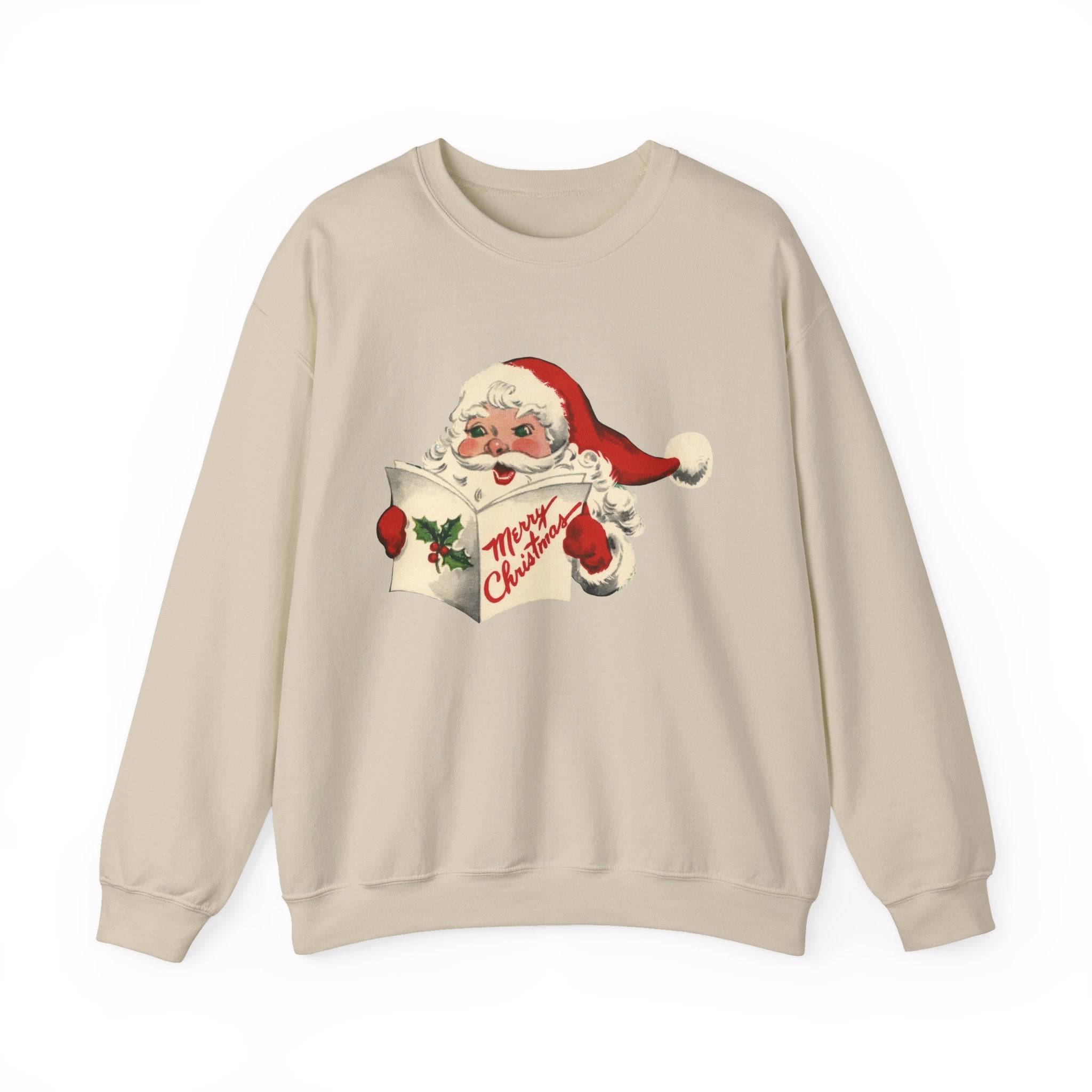Vintage Santa Christmas Sweatshirt