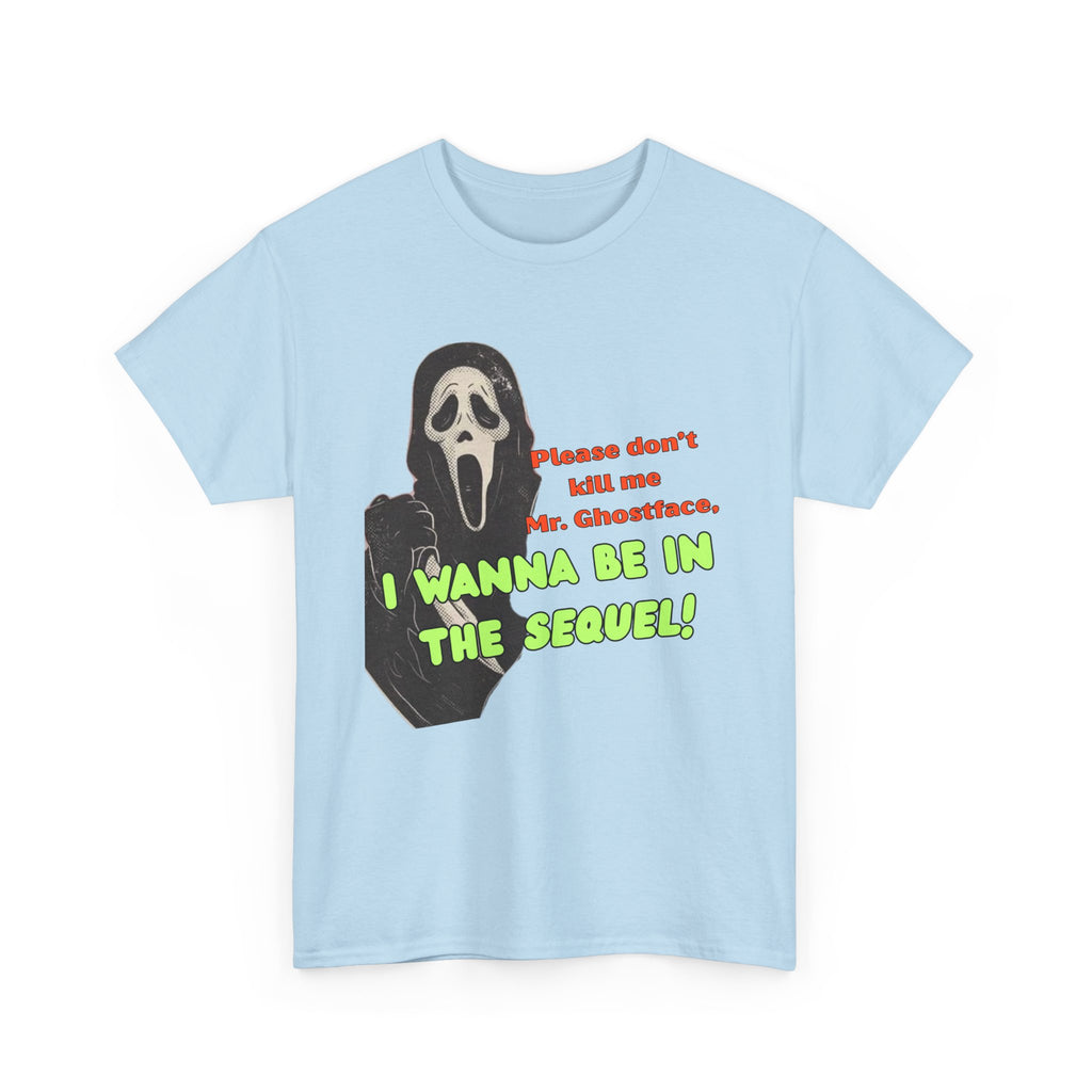 Ghostface Sequel Tee, Unisex Heavy Cotton Tee