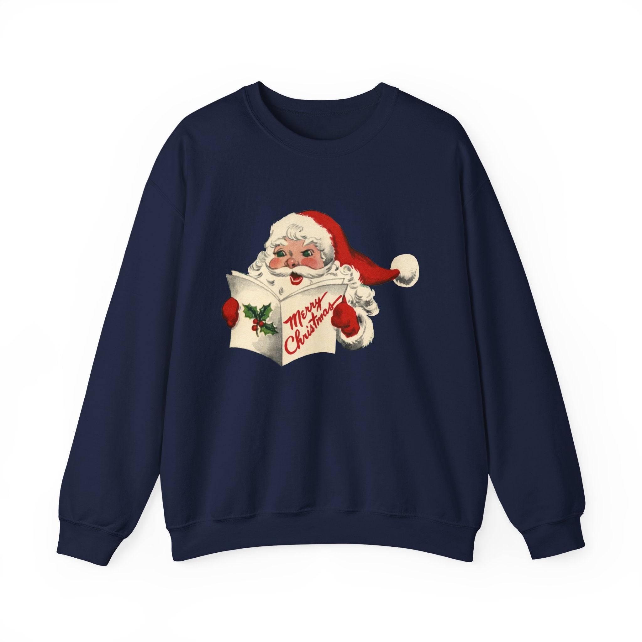 Vintage Santa Christmas Sweatshirt