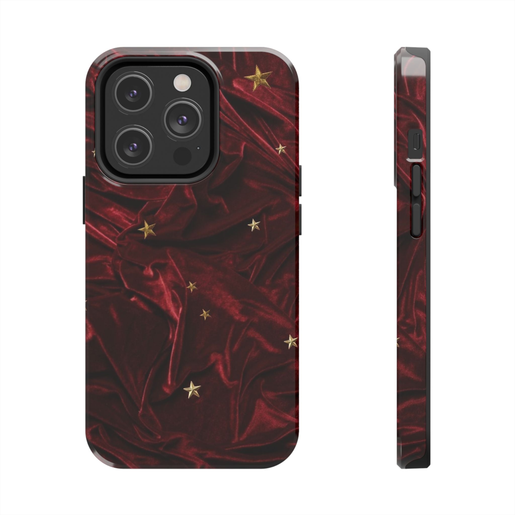 Holiday Velvet Star Tough Phone Case