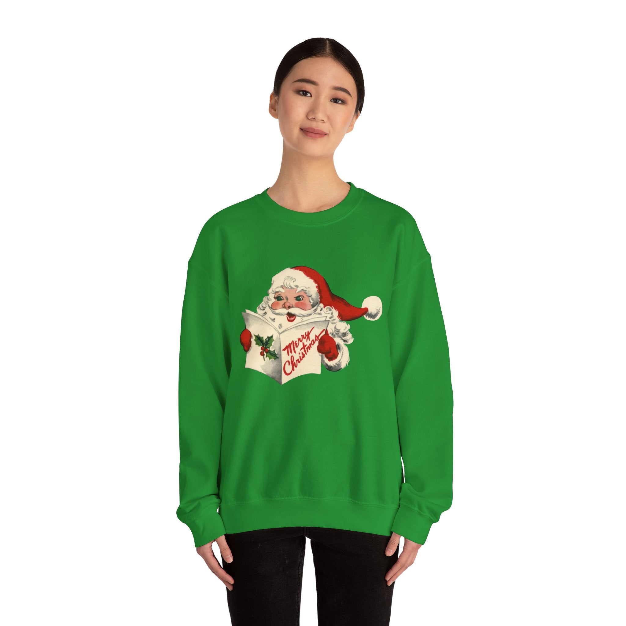 Vintage Santa Christmas Sweatshirt