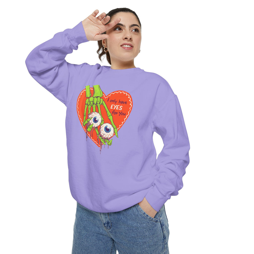 Zombie Hand Heart Sweatshirt