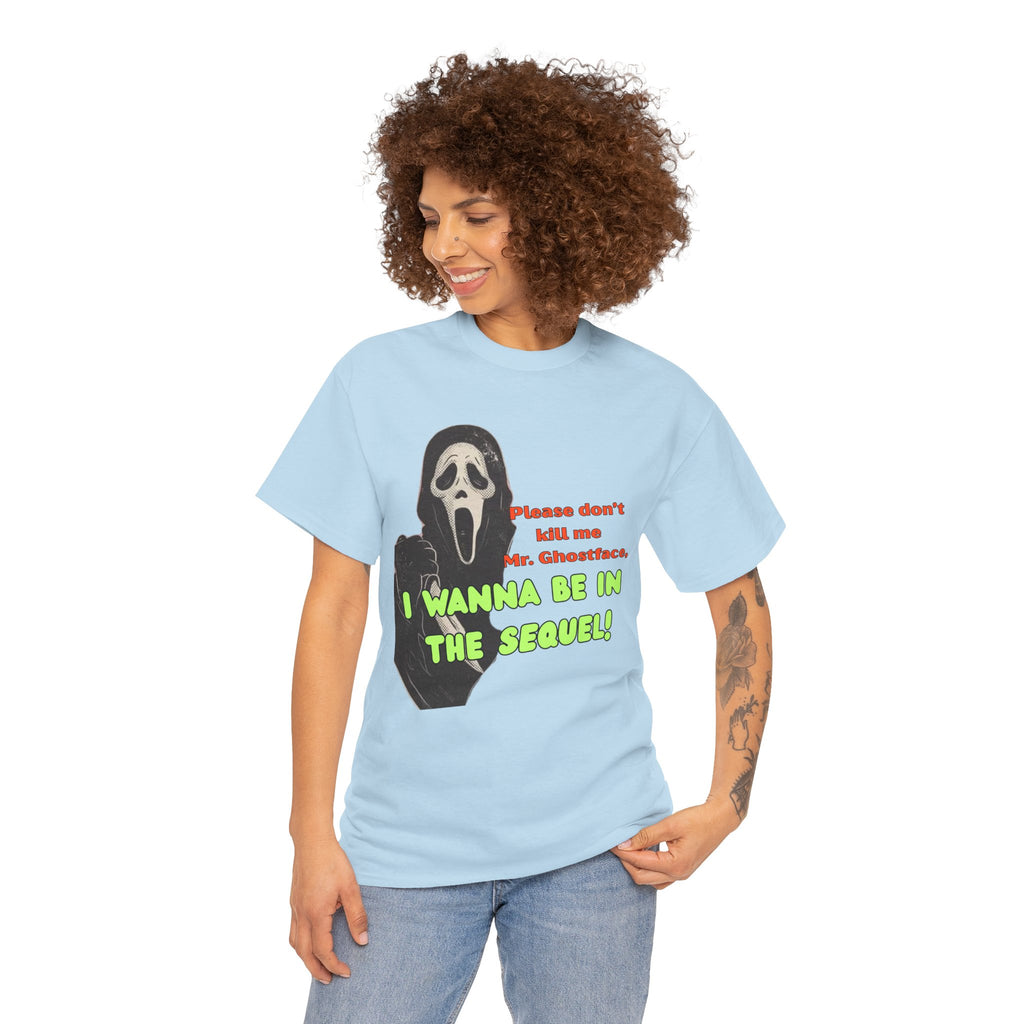 Ghostface Sequel Tee, Unisex Heavy Cotton Tee