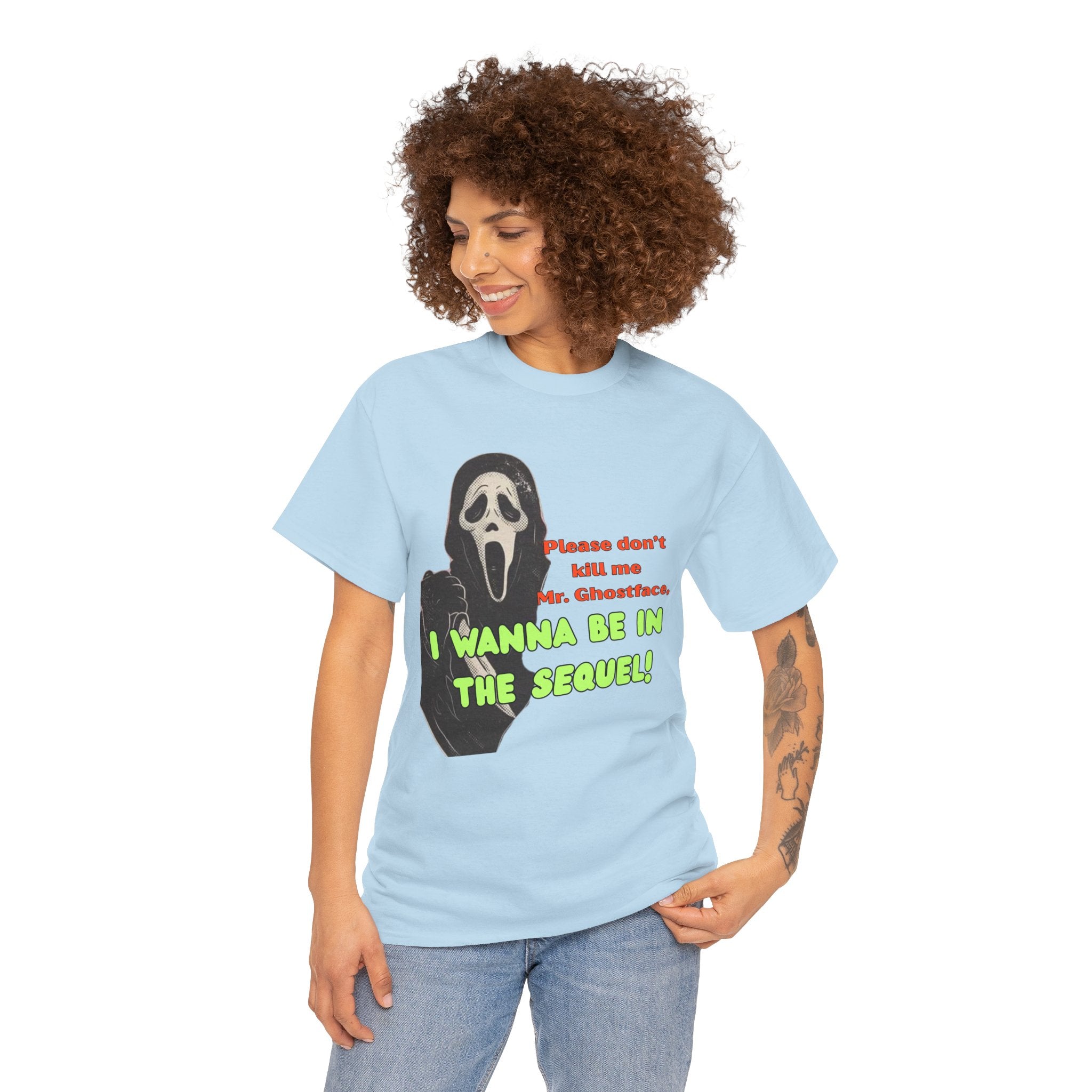 Ghostface Sequel Tee, Unisex Heavy Cotton Tee