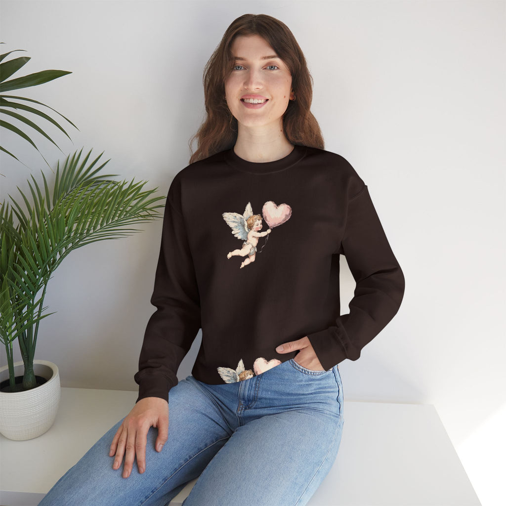Cherub Heart Crewneck Sweatshirt