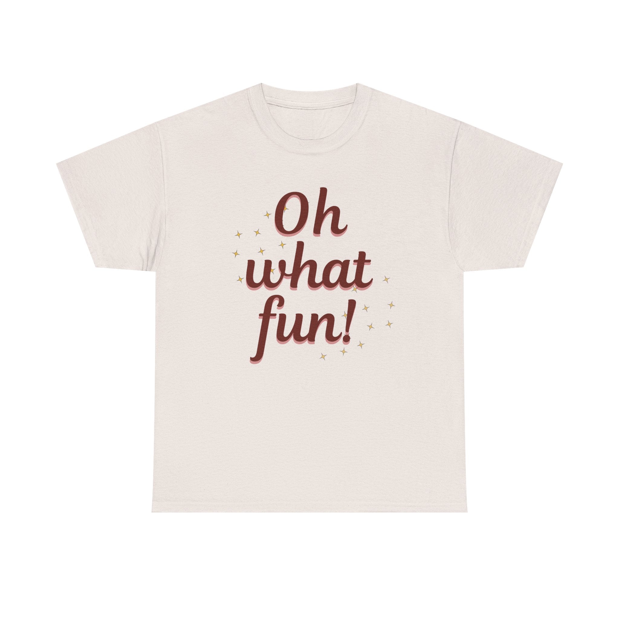 Oh What Fun Tee — Holiday Graphic Christmas T-Shirt