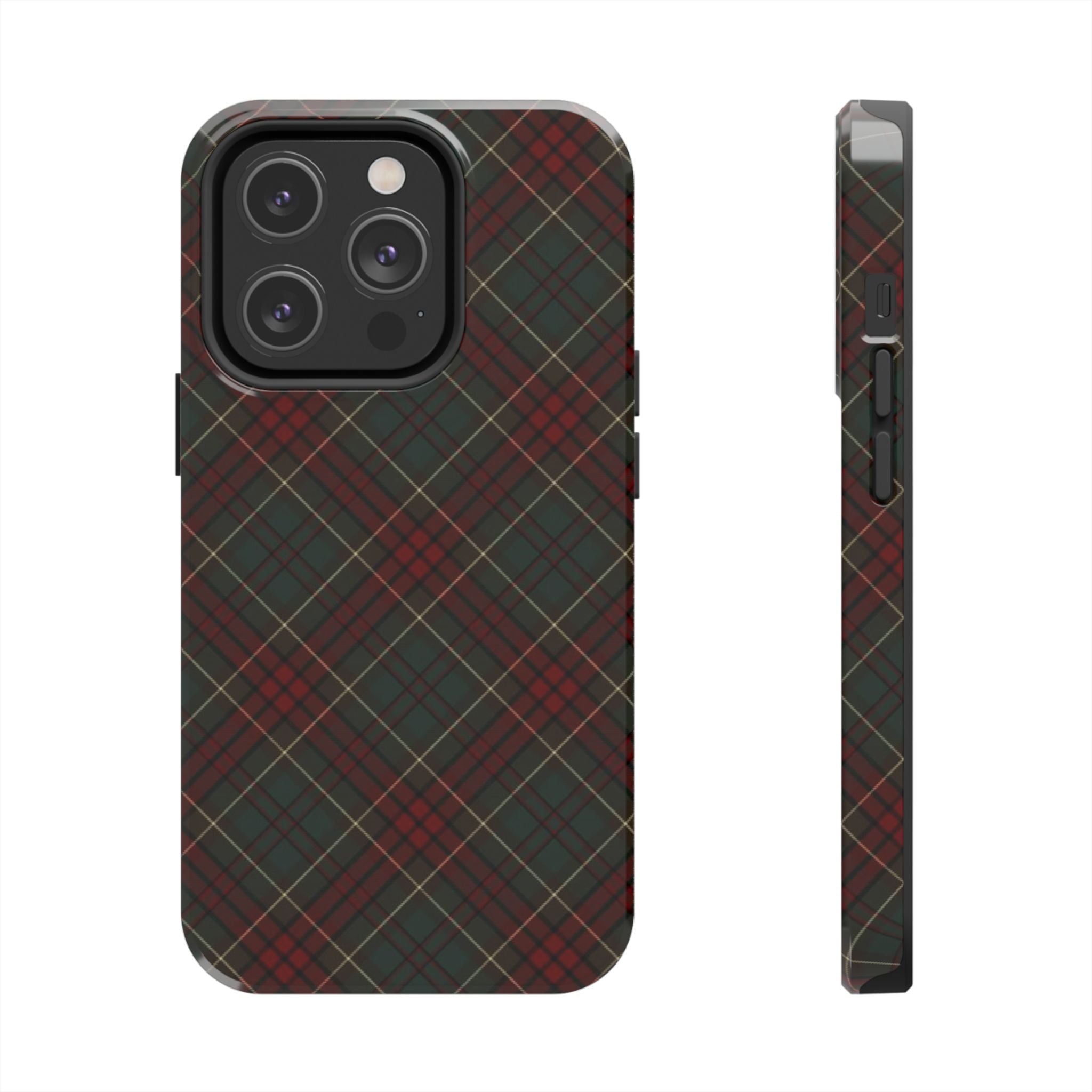 Christmas Plaid Pattern Tough Phone Case