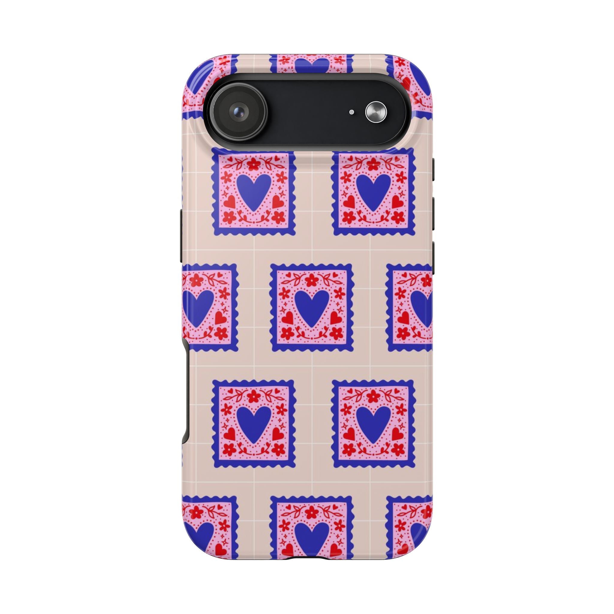 Heart Stamp Tough Phone Case
