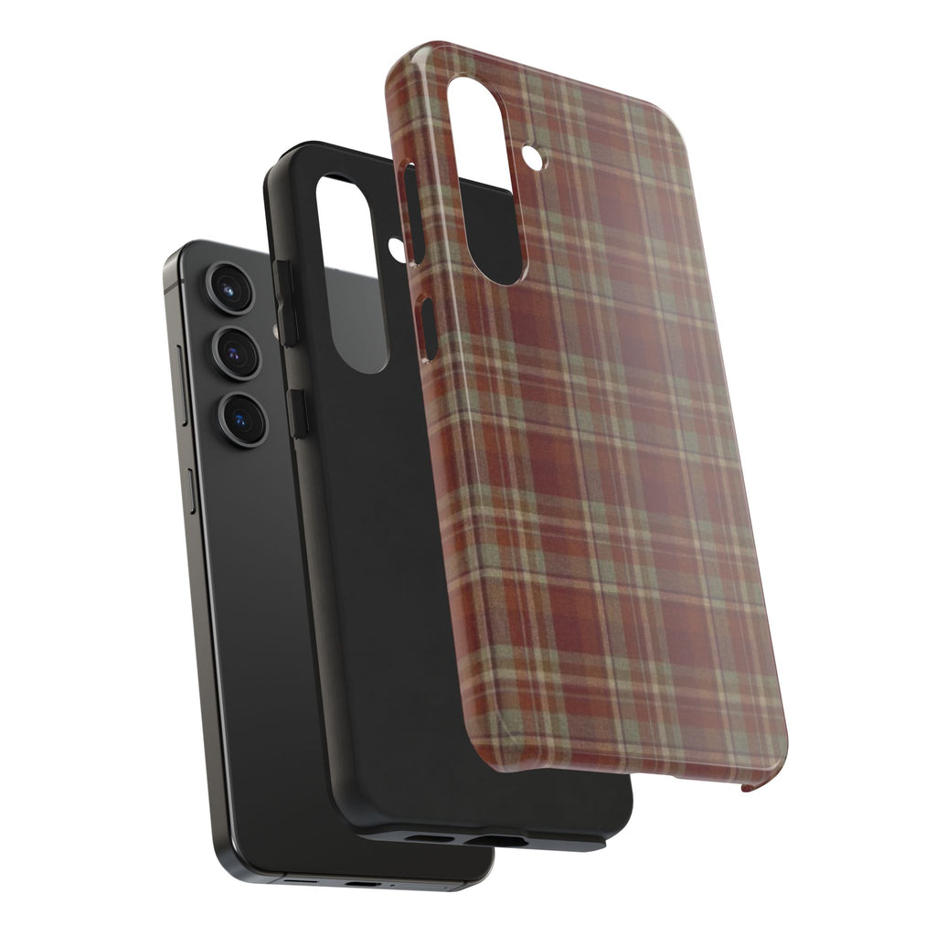 Autumn Plaid Tough Phone Case