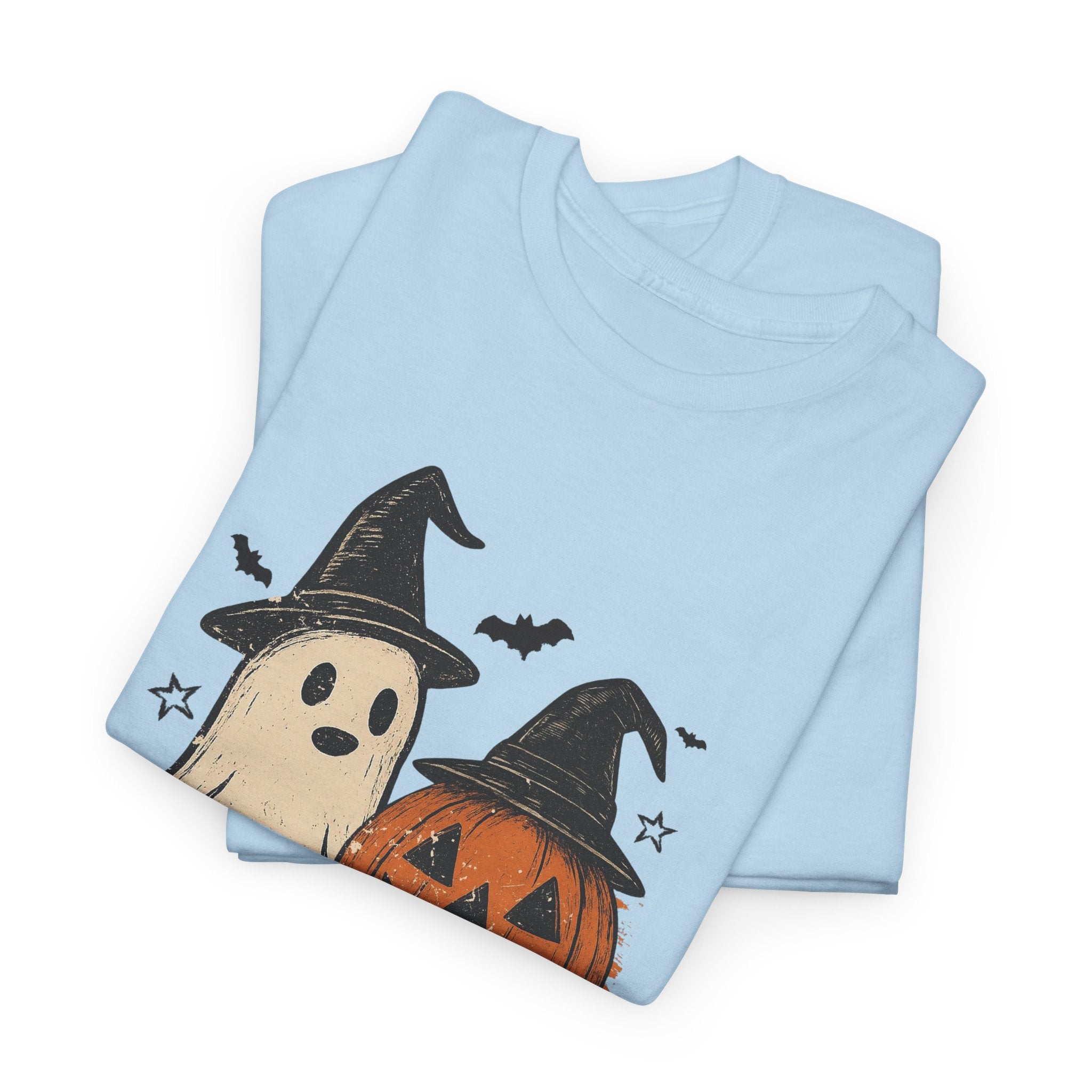 Halloween Ghost & Pumpkin Tee