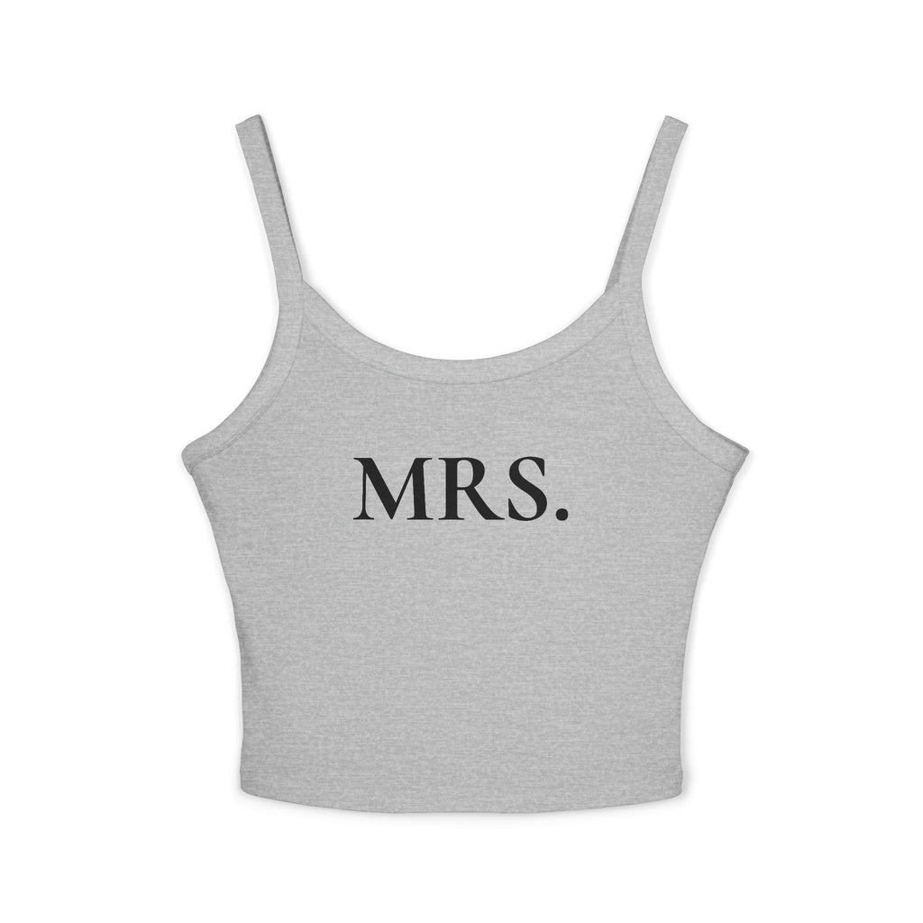Mrs. Spaghetti Strap Tank Top
