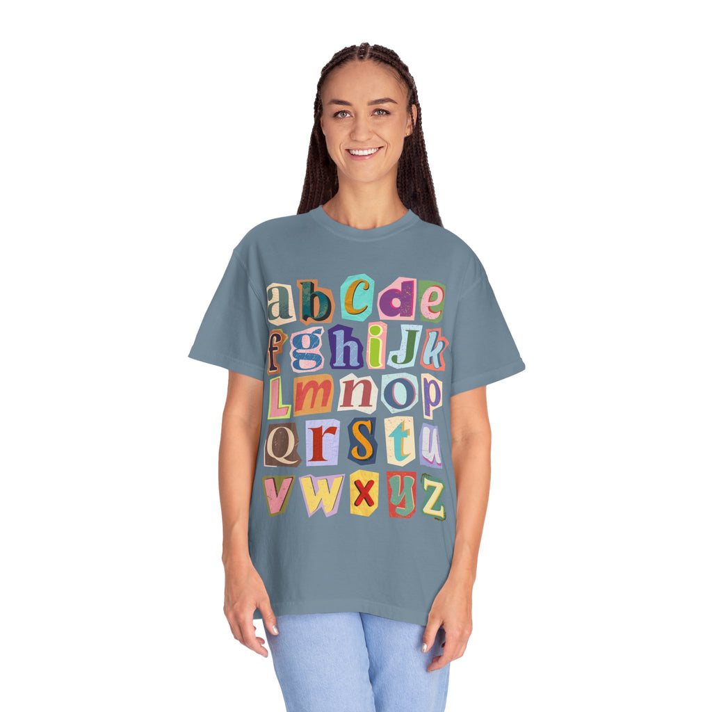 Colorful Alphabet T-Shirt