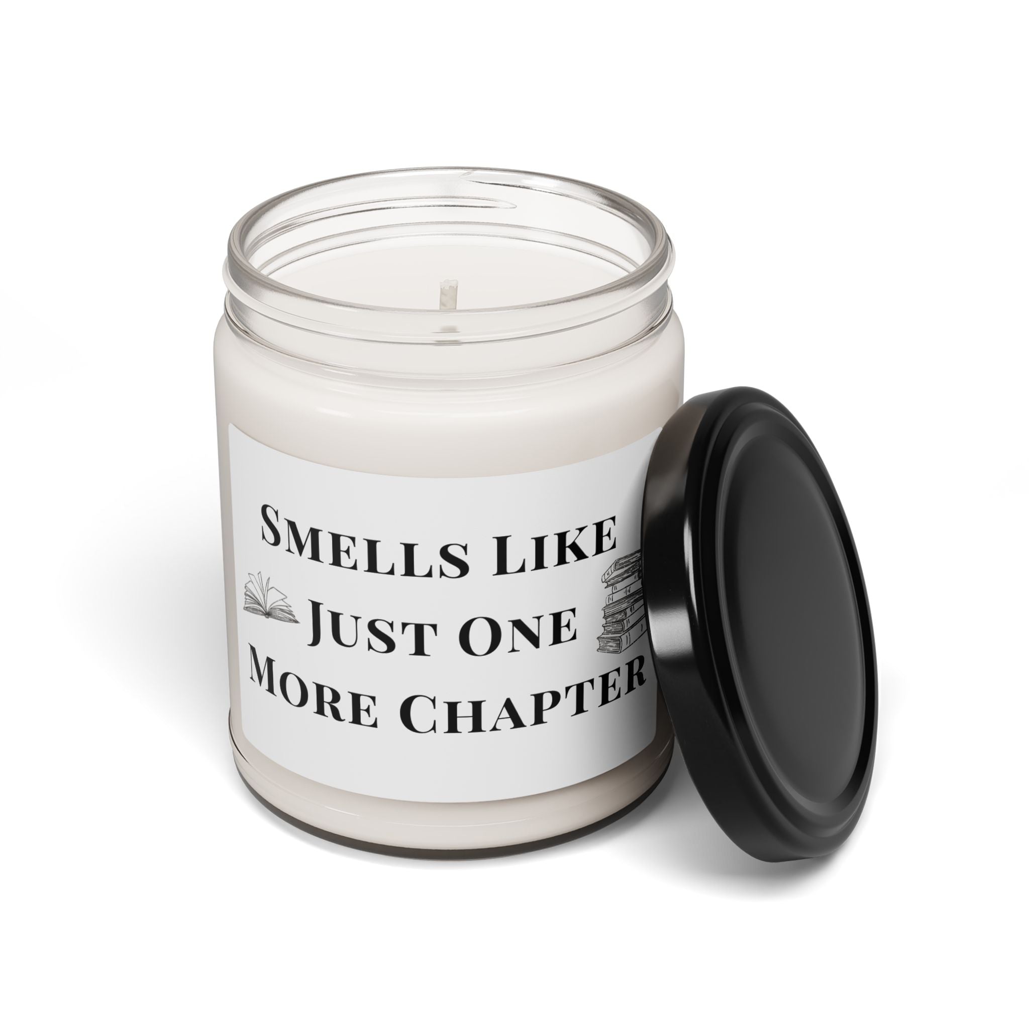 Scented Soy Candle - Smells Like Just One More Chapter | Relaxing Home Decor