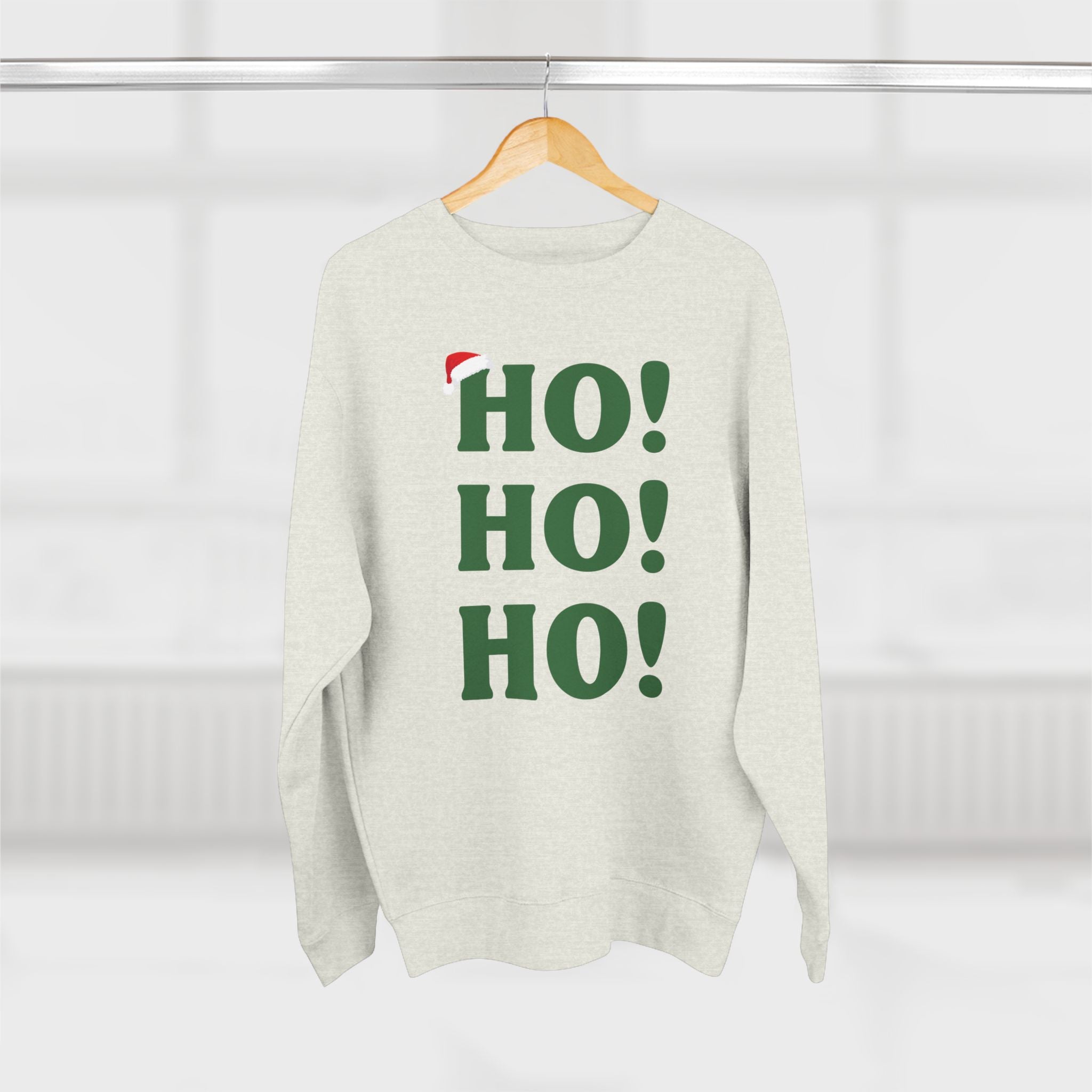 Christmas Cheer Unisex Crewneck Sweatshirt - HO! HO! HO!