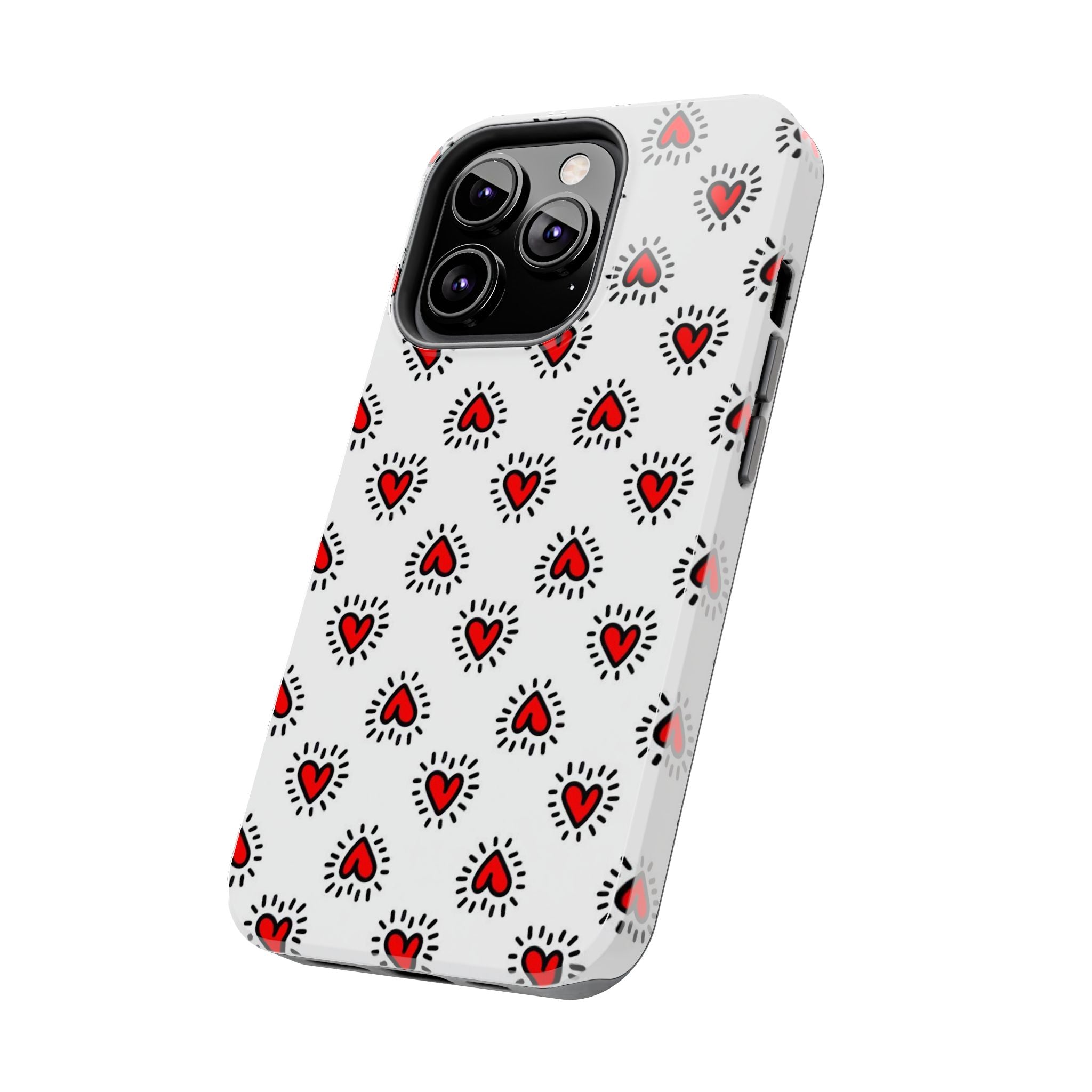Heart Doodle Tough Phone Case