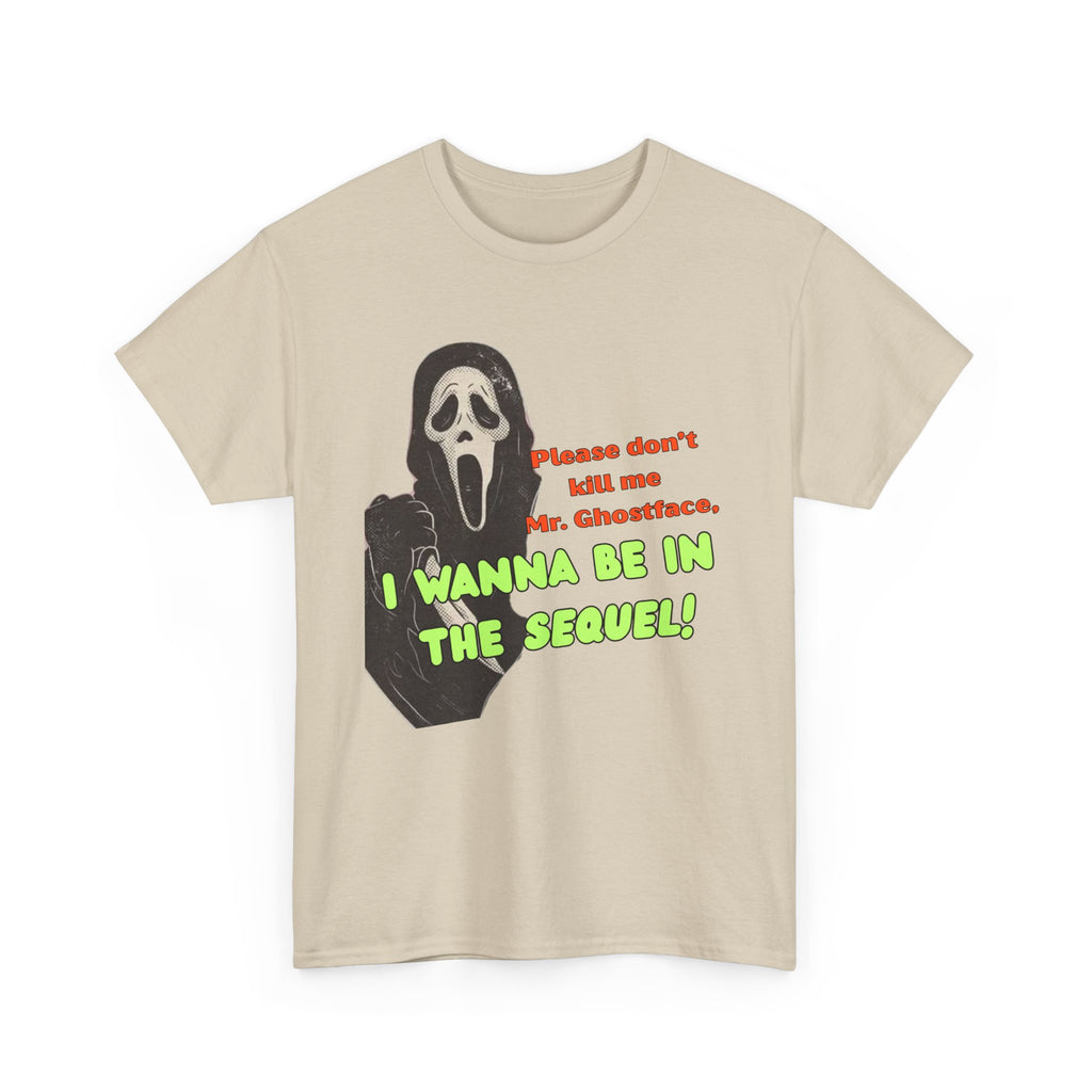 Ghostface Sequel Tee, Unisex Heavy Cotton Tee