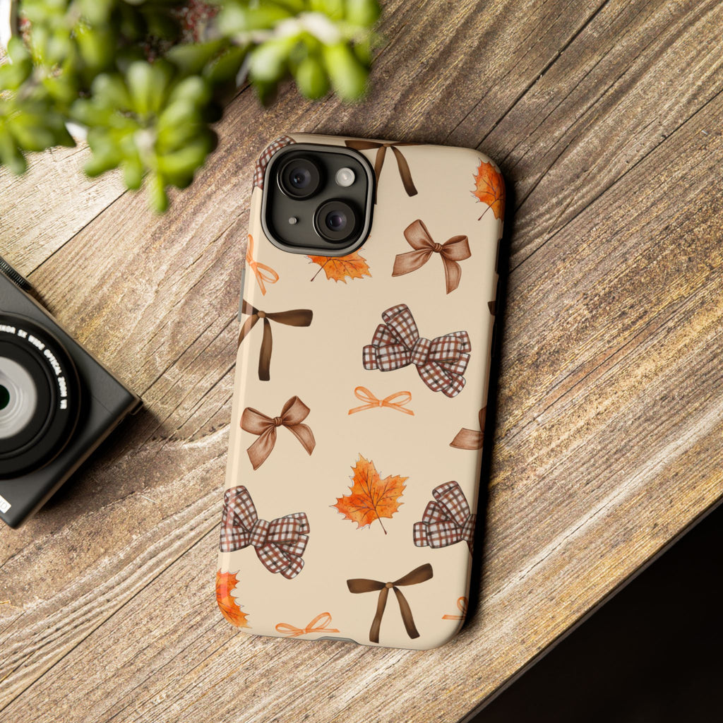 Autumn Bows Tough Phone Case