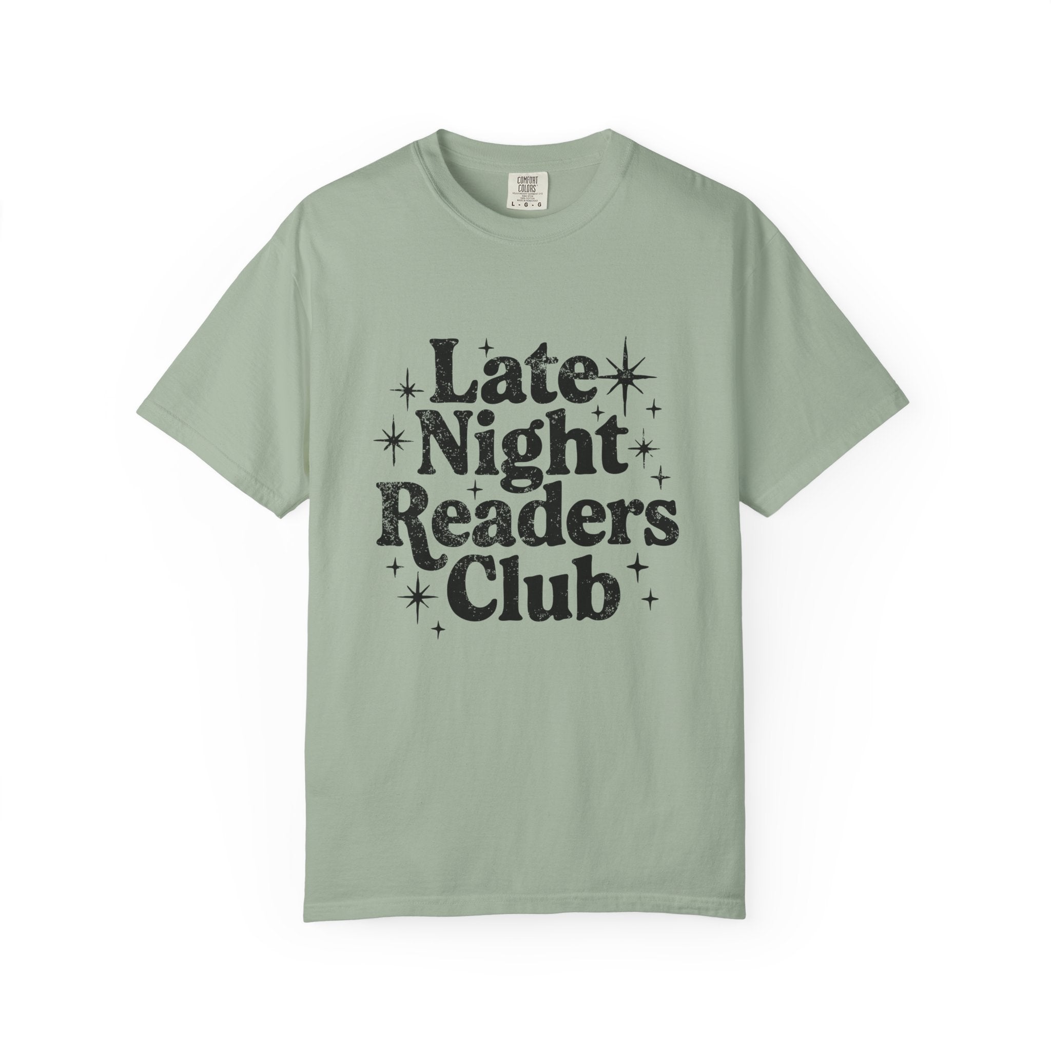 Late Night Readers Club Unisex T-Shirt | Cozy Book Lover's Tee for Night Owls, Perfect Gift for Readers & Bookworms
