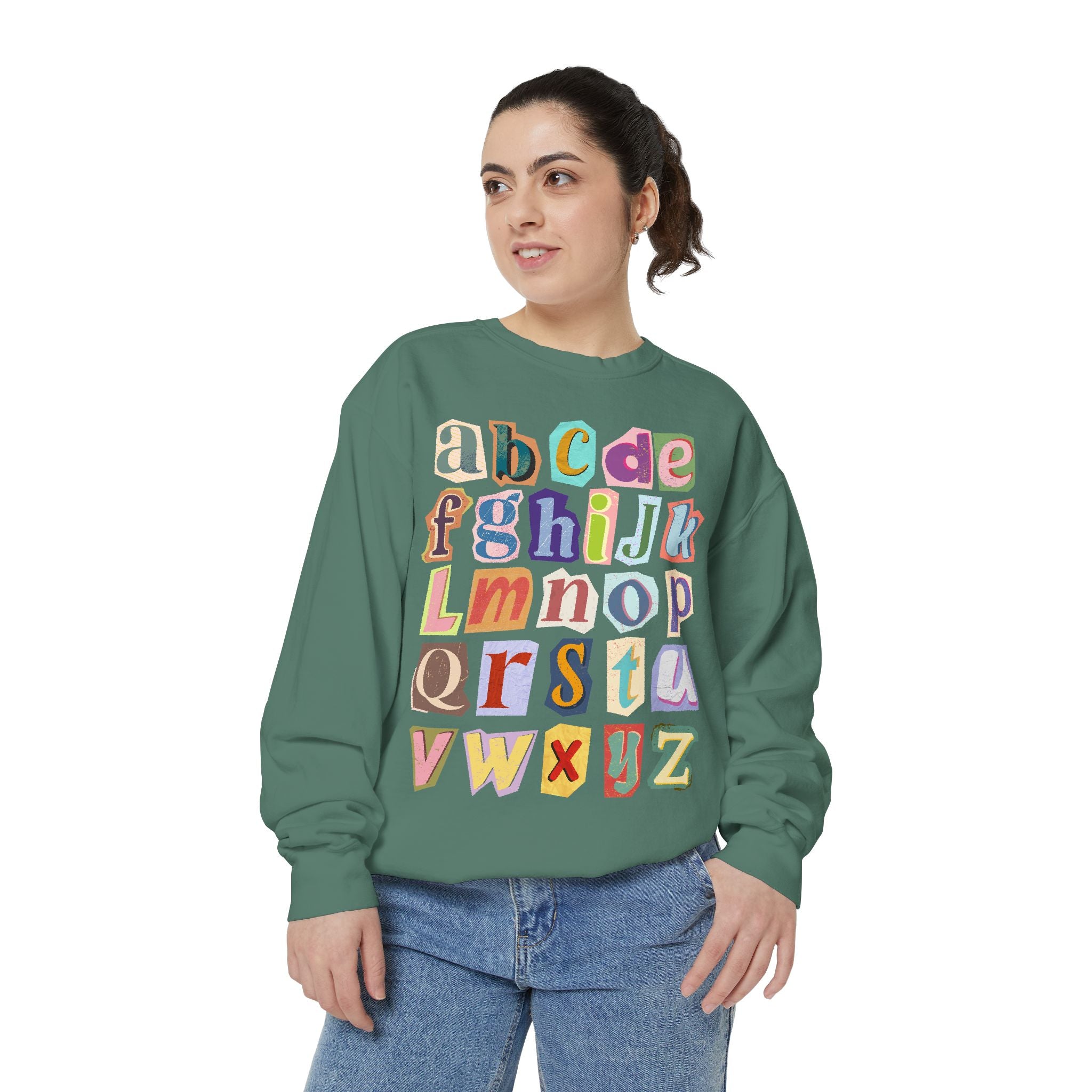 Alphabet Teacher Sweatshirt