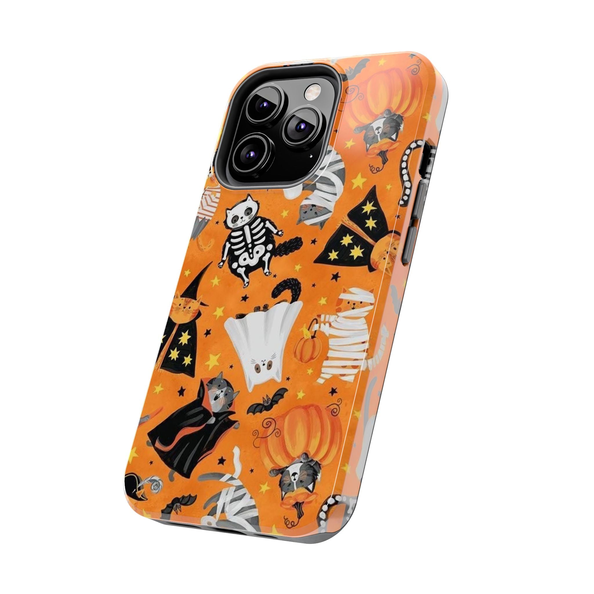Spooky-Cat Halloween Tough Phone Case
