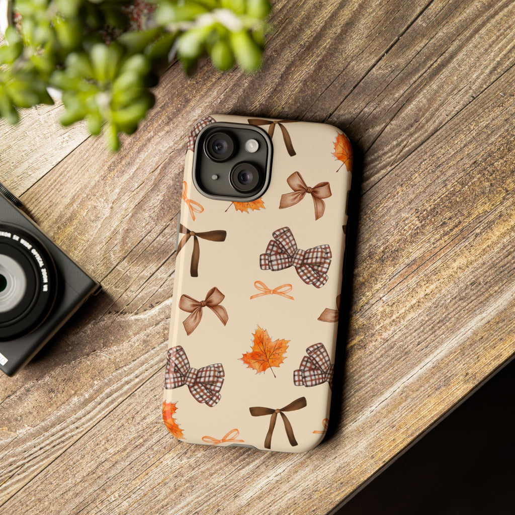 Autumn Bows Tough Phone Case