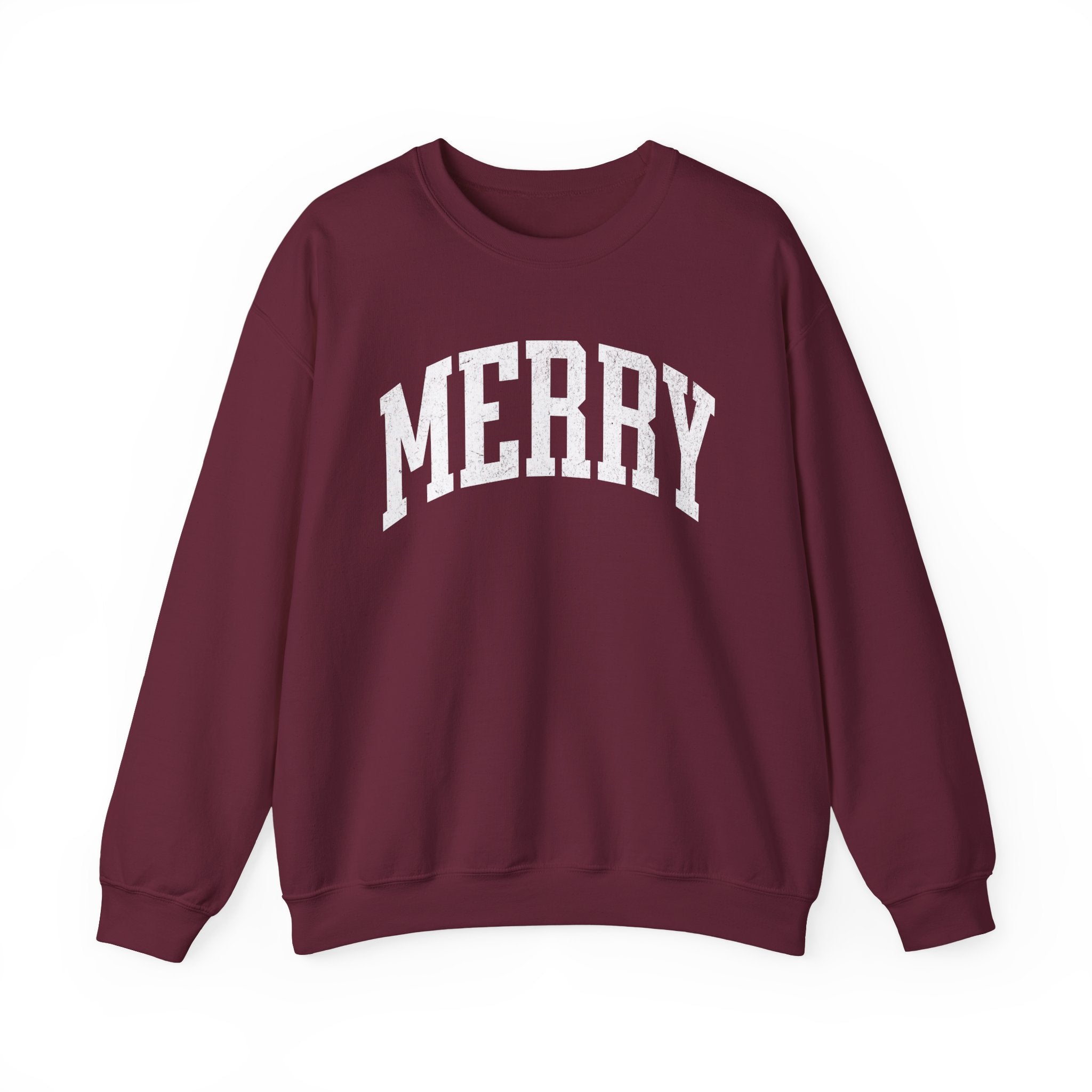 Merry Crewneck Sweatshirt for Holiday