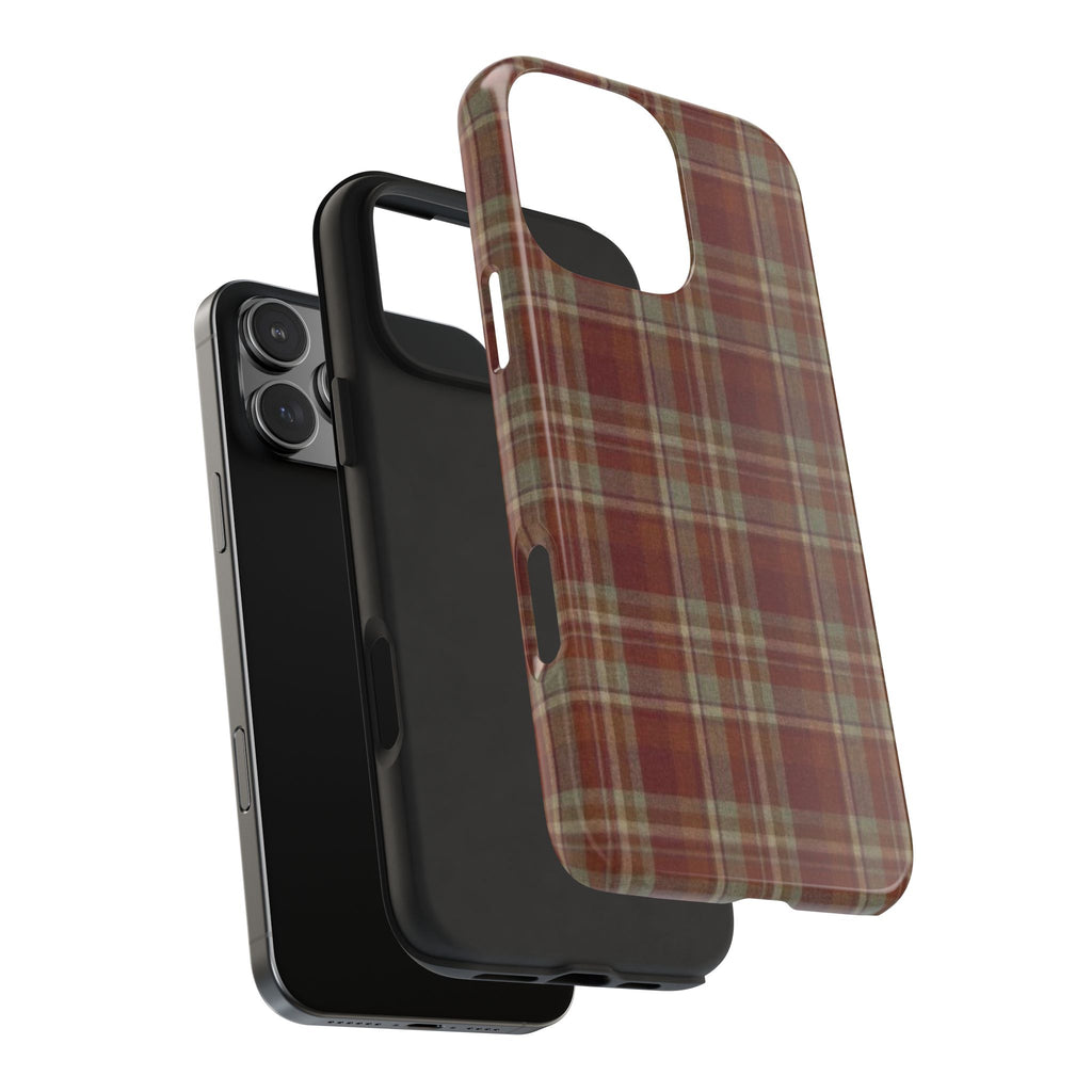 Autumn Plaid Tough Phone Case