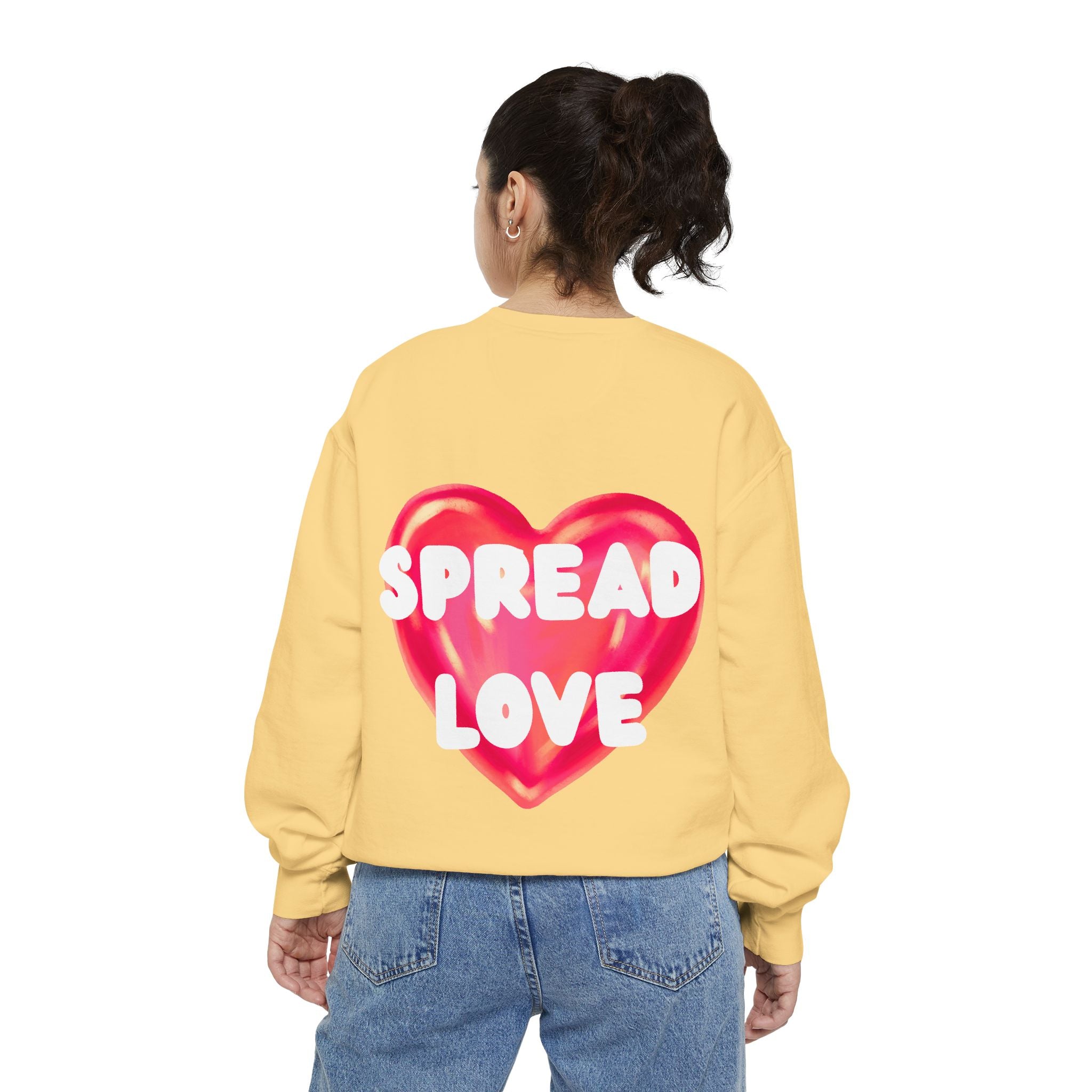 God Is Love Garment-Dyed Sweatshirt