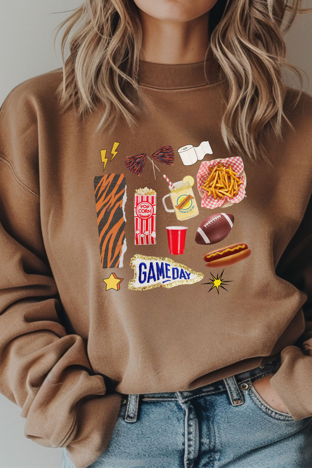 Auburn Game Day Unisex Crewneck Sweatshirt
