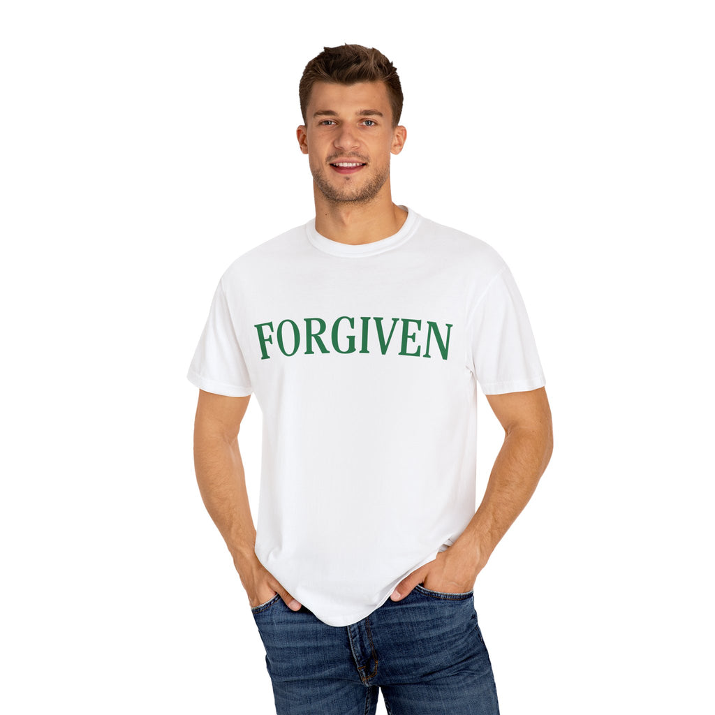 Forgiven Unisex Garment-Dyed T-Shirt - Inspirational Fashion