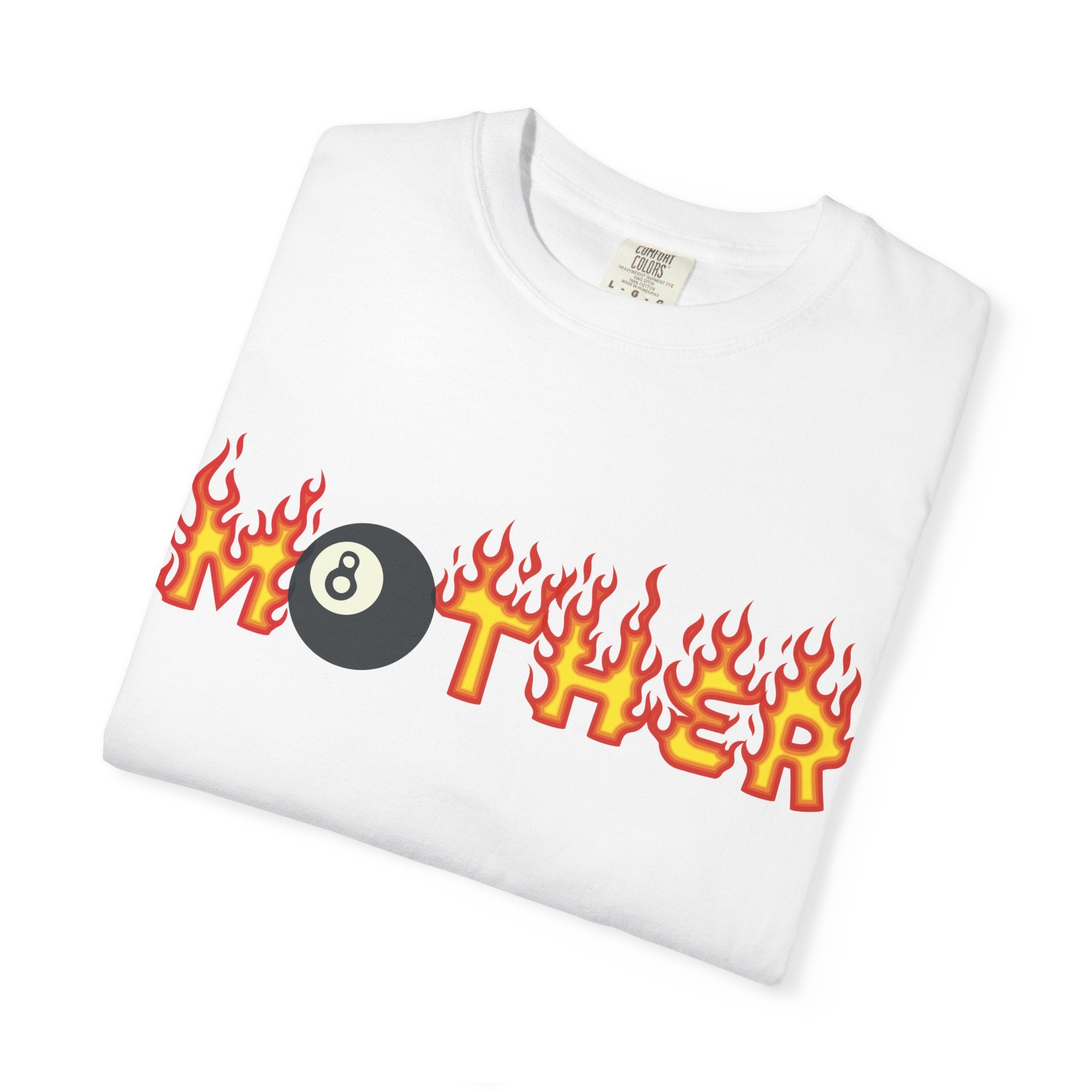 Flame-Themed Mother Punk T-Shirt